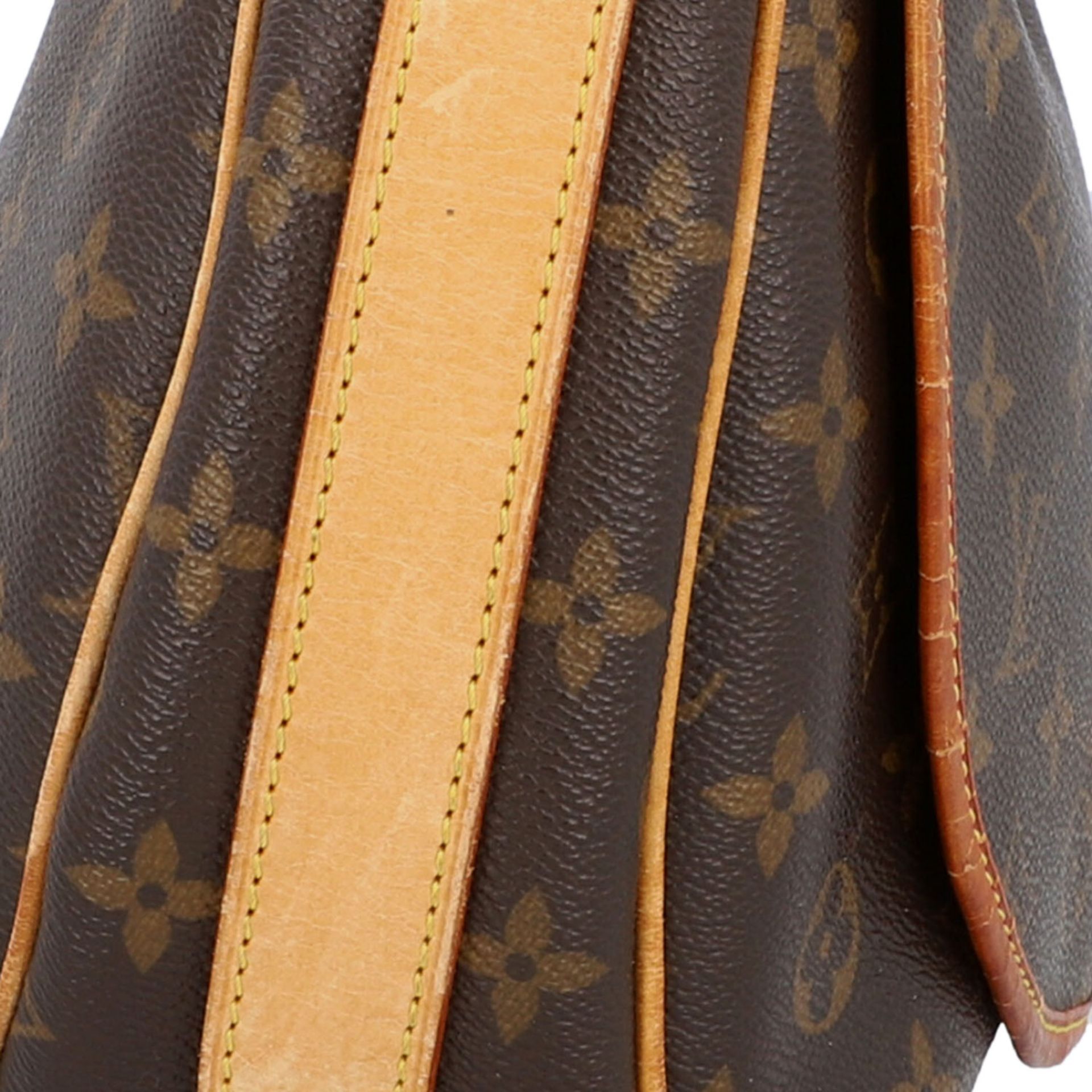 LOUIS VUITTON Schultertasche "TULUM PM", Koll. 2006.Monogram Canvas Serie mit naturbel - Bild 8 aus 8