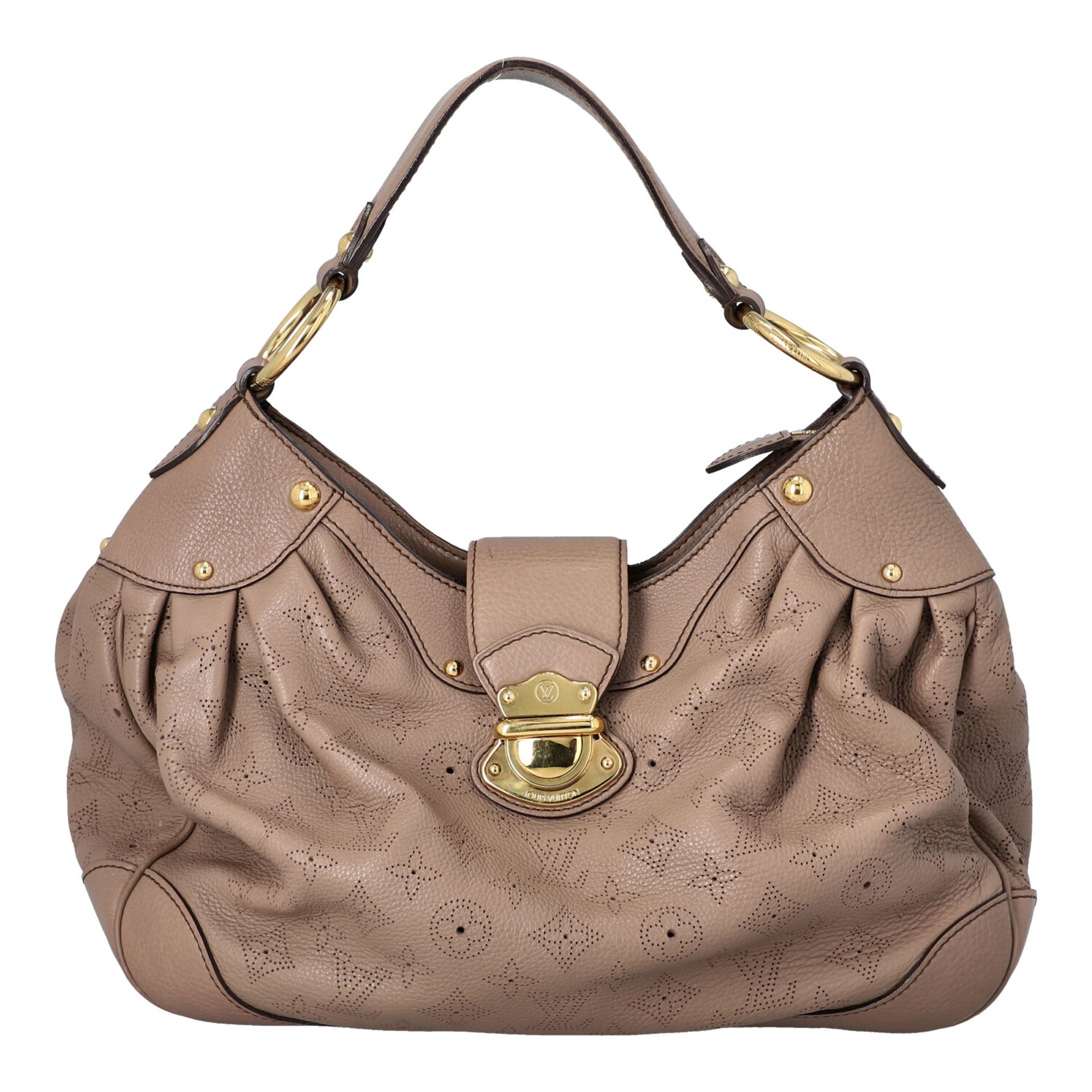 LOUIS VUITTON Hobo Bag "MAHINA SOLAR PM", Koll.: 2010, NP.: 2.800,-€.Mahina Leder (K