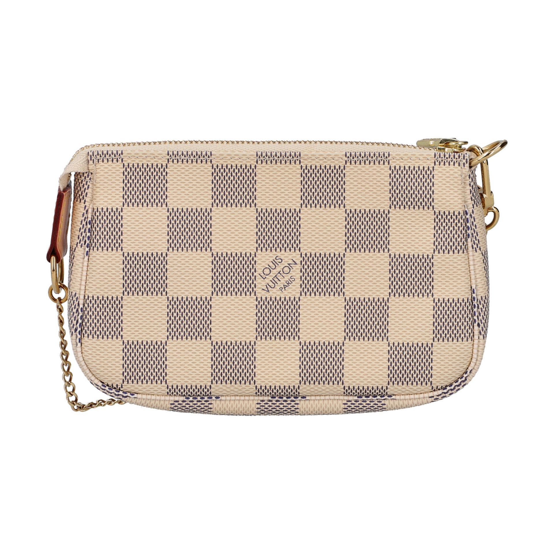 LOUIS VUITTON Pochette "POCHETTE ACC. MINI", Koll. 2016.Akt. NP.: 245,-€. Akt. nicht