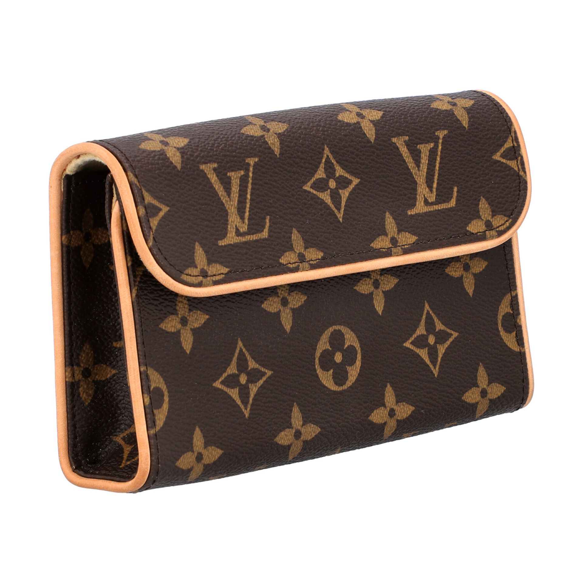 LOUIS VUITTON Bauchtasche "FLORENTINE", Koll. 2008.Monogram Canvas Serie mit naturbela - Image 2 of 5