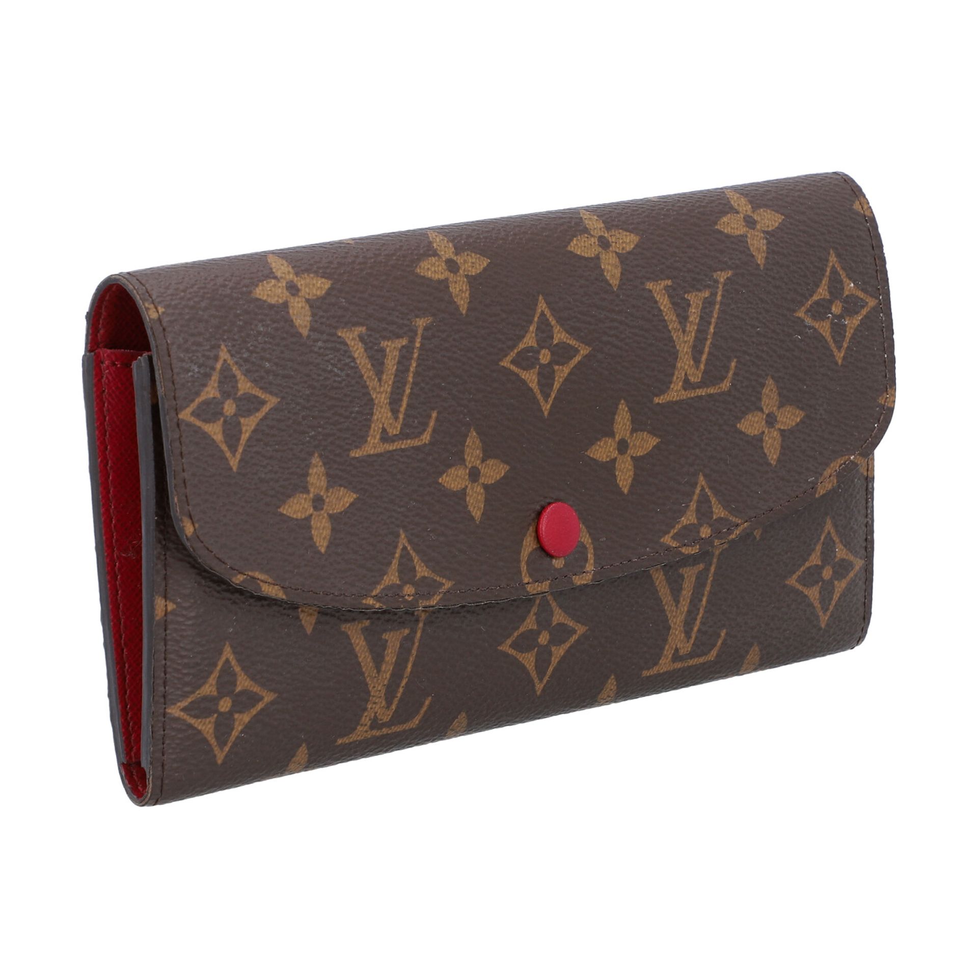 LOUIS VUITTON Portemonnaie "EMILIE", Koll. 2020.Akt. NP.: 370,-€. Monogram Canvas Se - Image 2 of 6