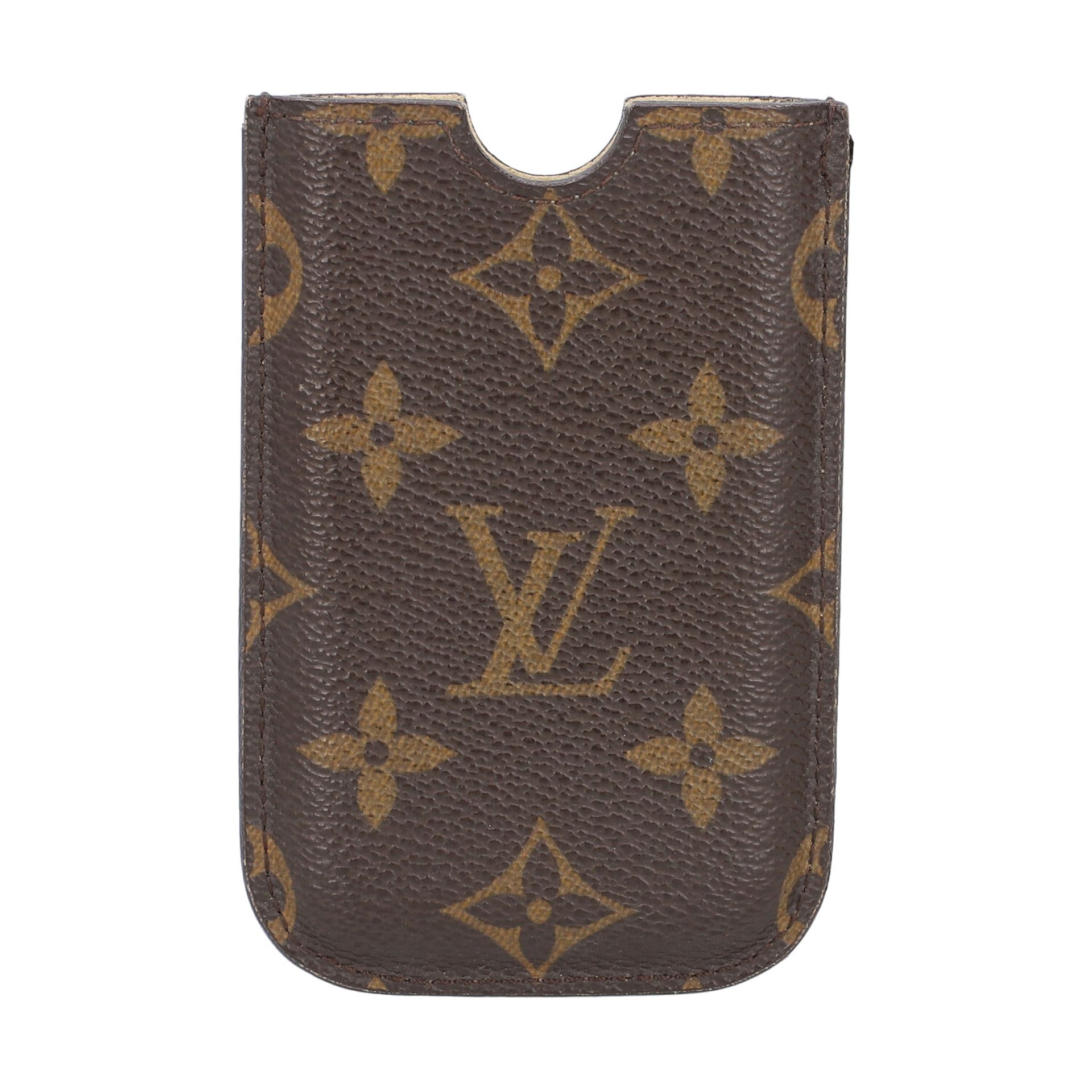 LOUIS VUITTON Iphone 3G Hülle, Koll. 2010.Monogram Canvas Serie. Gebrauchsspuren vorh - Bild 4 aus 4