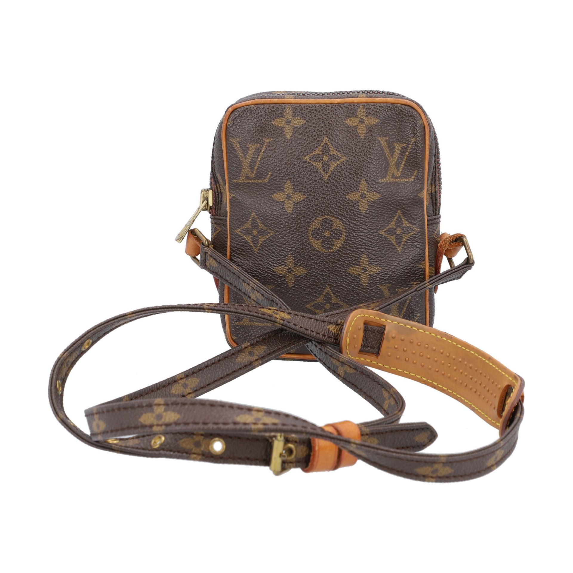 LOUIS VUITTON VINTAGE Umhängetasche "DANUBE MINI".Monogram Canvas Serie mit Details a - Bild 4 aus 6