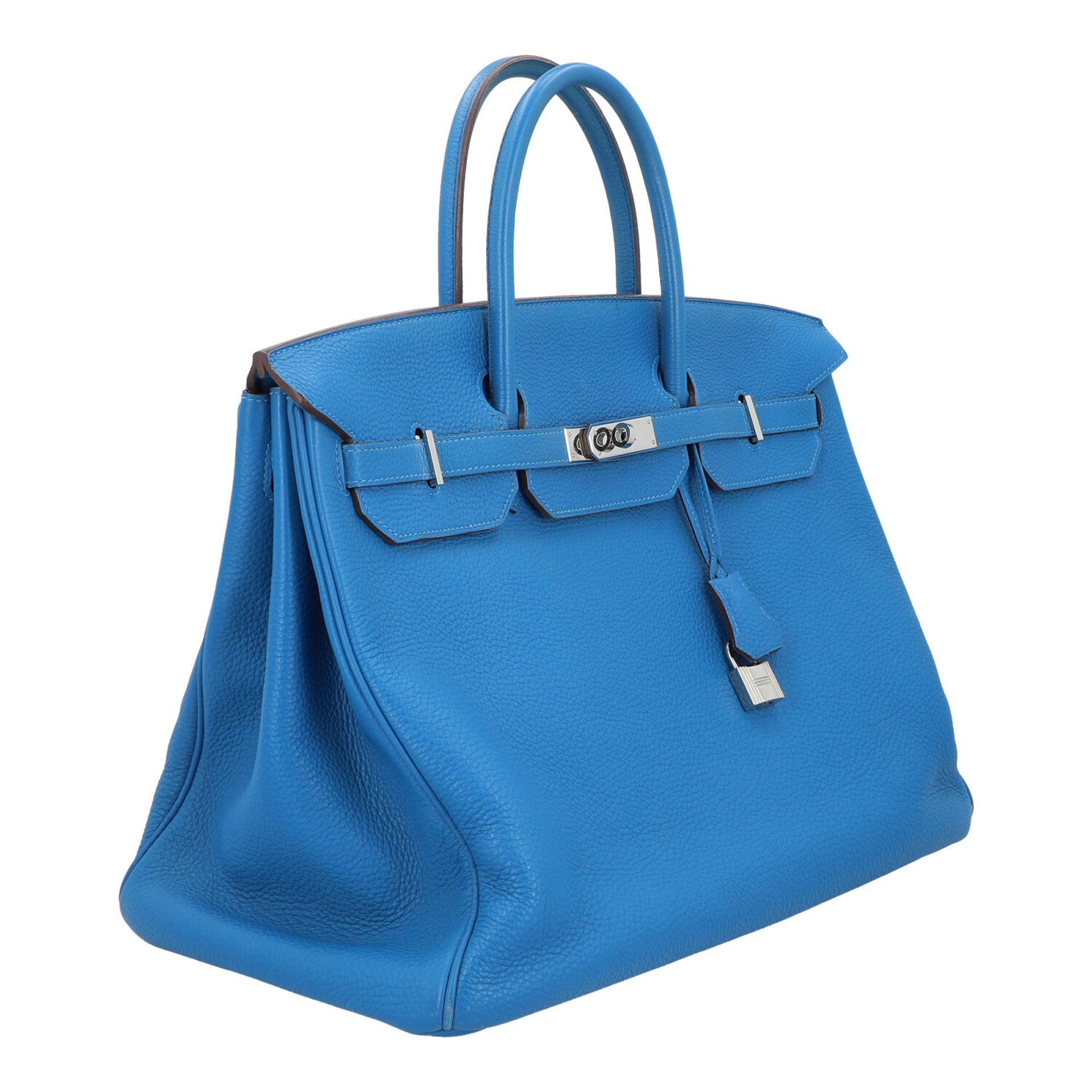 HERMÈS Handtasche "BIRKIN BAG 40", Koll. 2013.Akt. NP.: 8900,-€. Togo Leder in Myko - Bild 2 aus 9