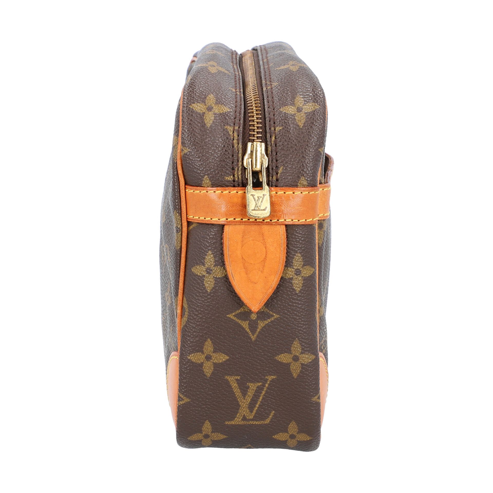 LOUIS VUITTON VINTAGE Kosmetiktasche "COMPIEGNE", Koll. 1988.Monogram Canvas Serie mit - Bild 3 aus 8