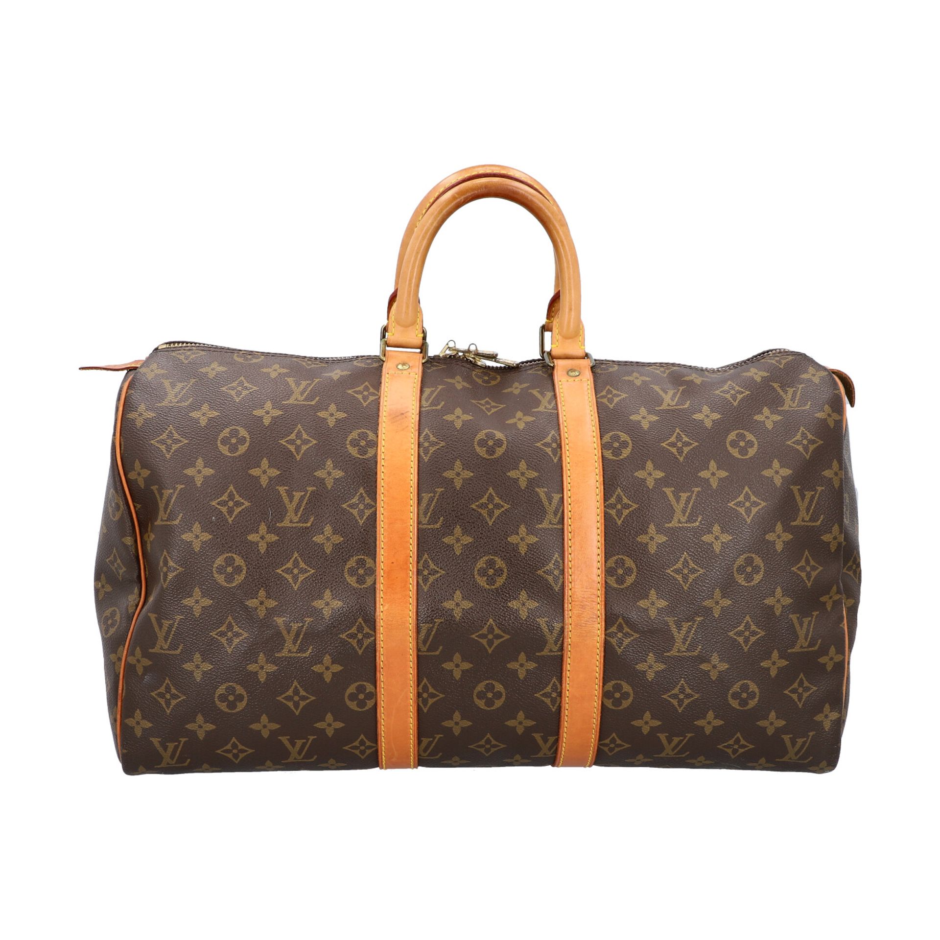 LOUIS VUITTON VINTAGE Weekender "KEEPALL 45", Koll. 1992.Akt. NP.: 1.200,-€. Ausverk