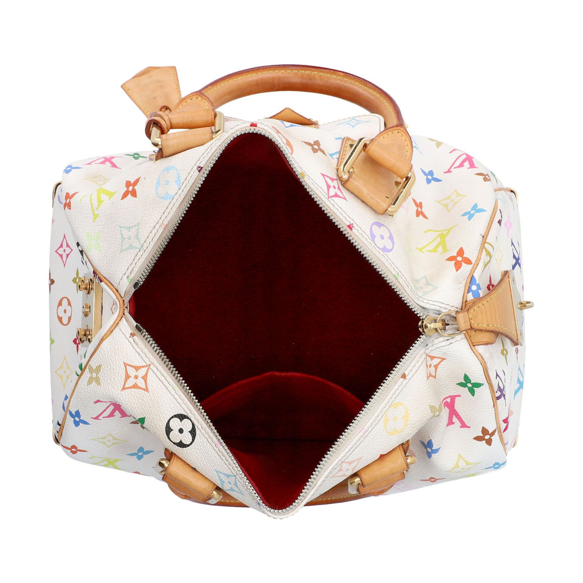 LOUIS VUITTON Handtasche "SPEEDY 30", Koll. 2007.Limited Edition. Monogram Multicolor - Image 6 of 8