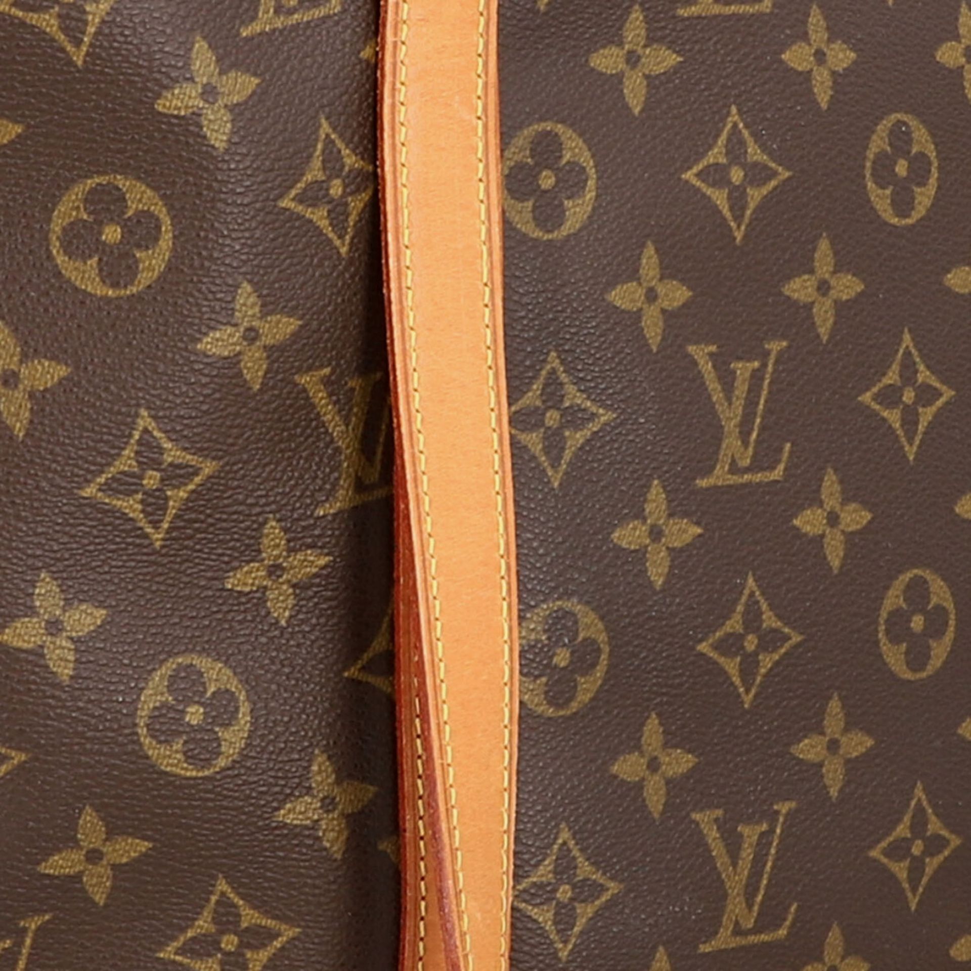 LOUIS VUITTON VINTAGE Shopper "SAC SHOPPING".Monogram Canvas Serie mit Rindsleder-Deta - Bild 8 aus 8