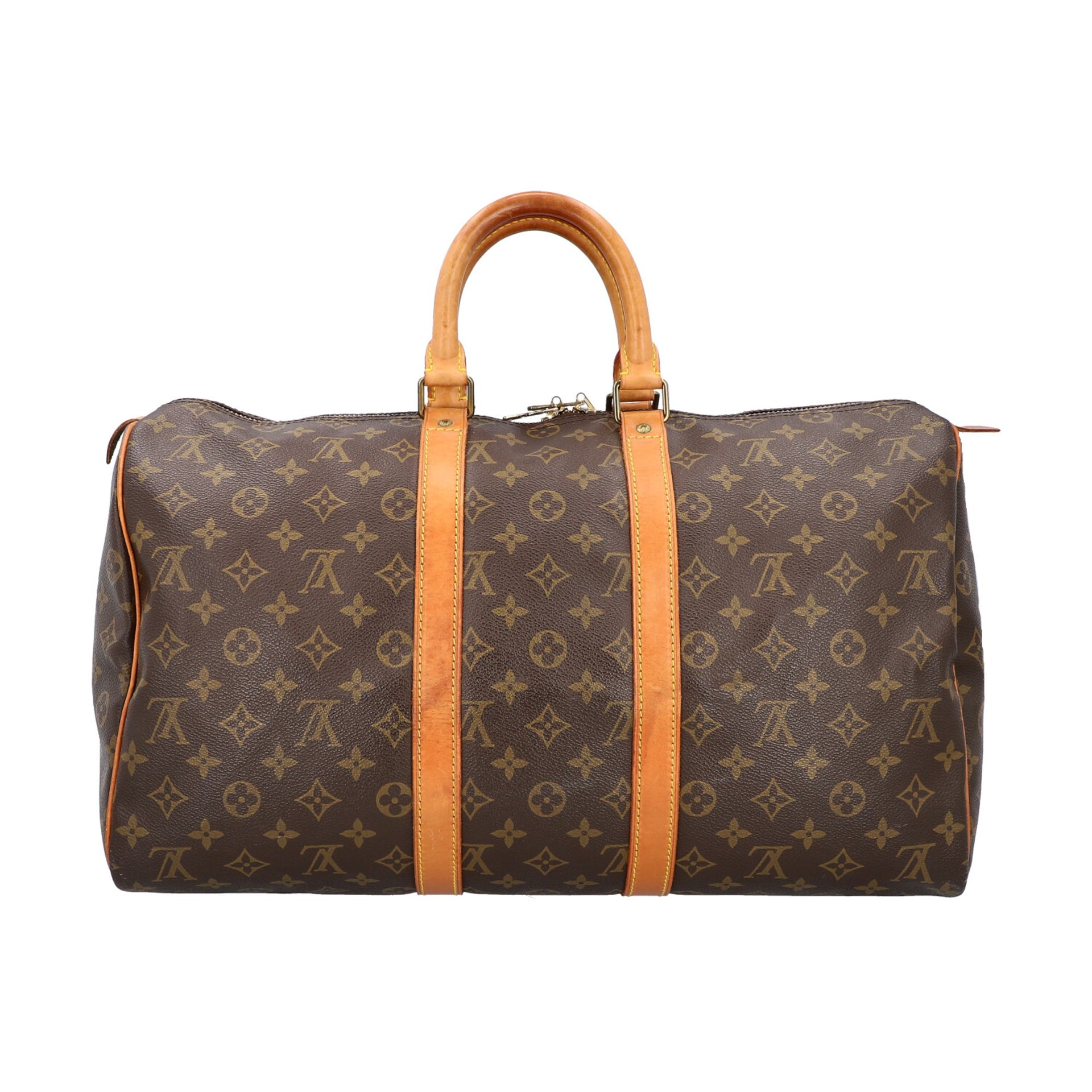 LOUIS VUITTON VINTAGE Weekender "KEEPALL 45", Koll. 1992.Akt. NP.: 1.200,-€. Ausverk - Bild 4 aus 8