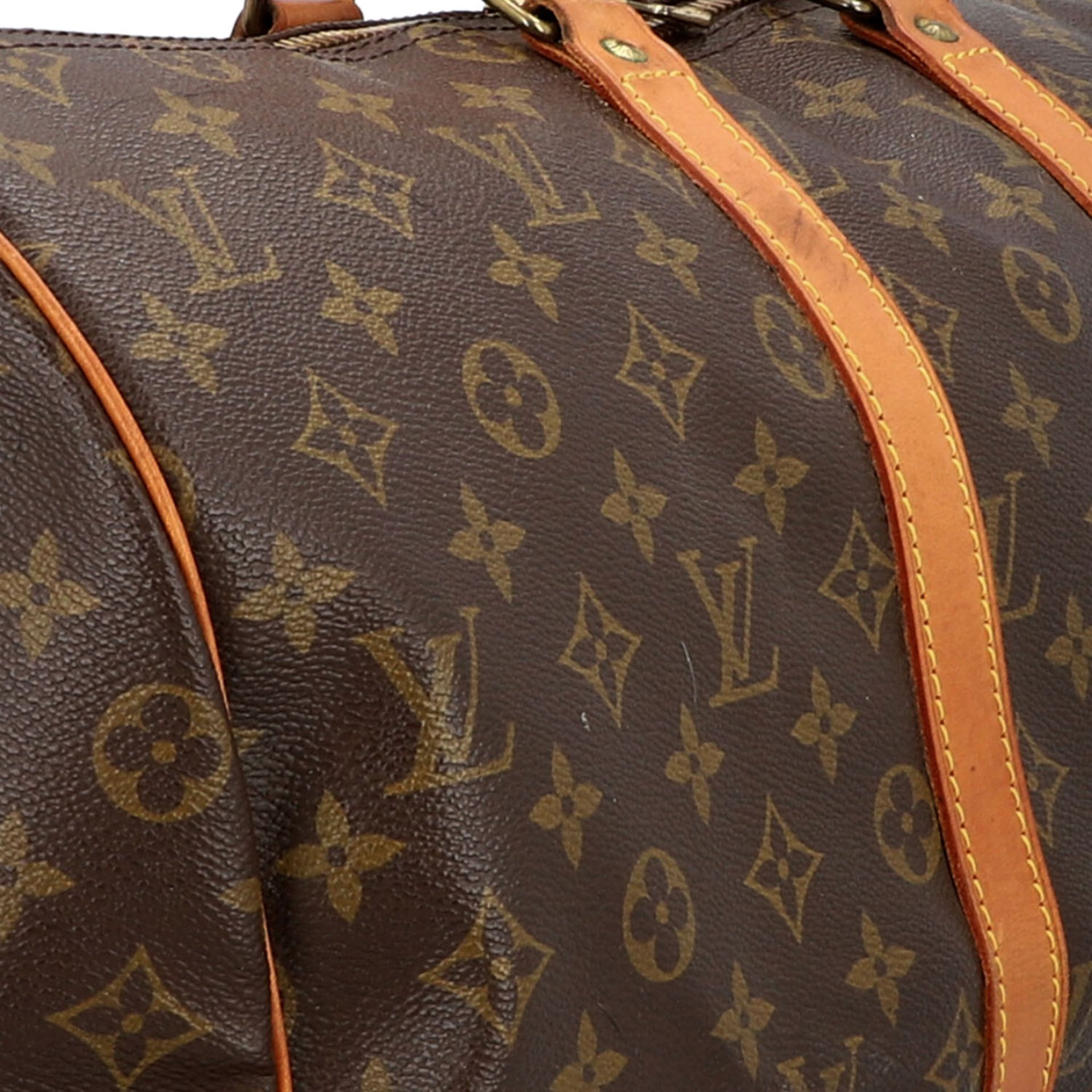 LOUIS VUITTON VINTAGE Weekender "KEEPALL 45", Koll. 1992.Akt. NP.: 1.200,-€. Ausverk - Bild 8 aus 8