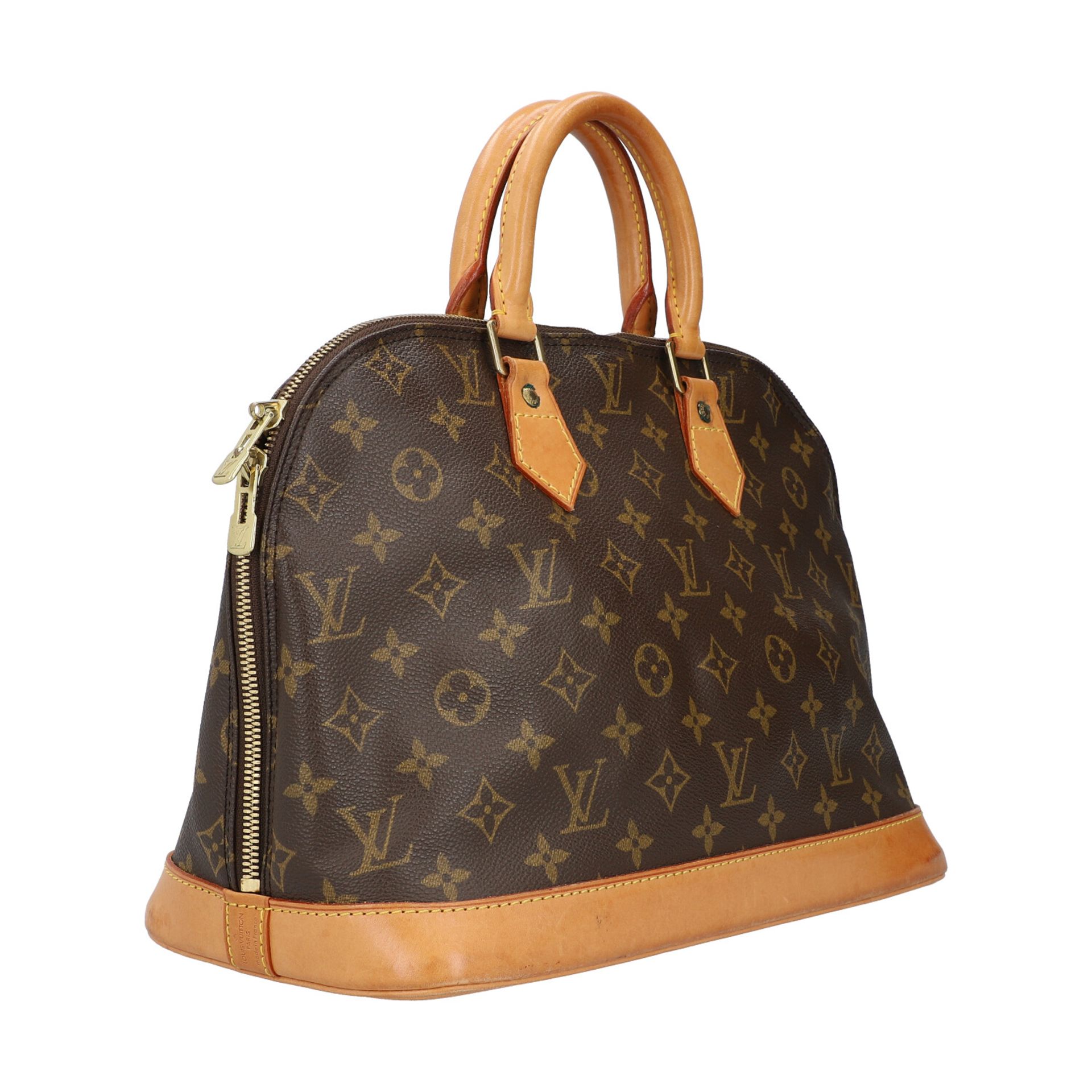 LOUIS VUITTON VINTAGE Handtasche "ALMA MM", Koll. 1994.Akt. NP.: 1.490,-€. Monogram - Bild 2 aus 8