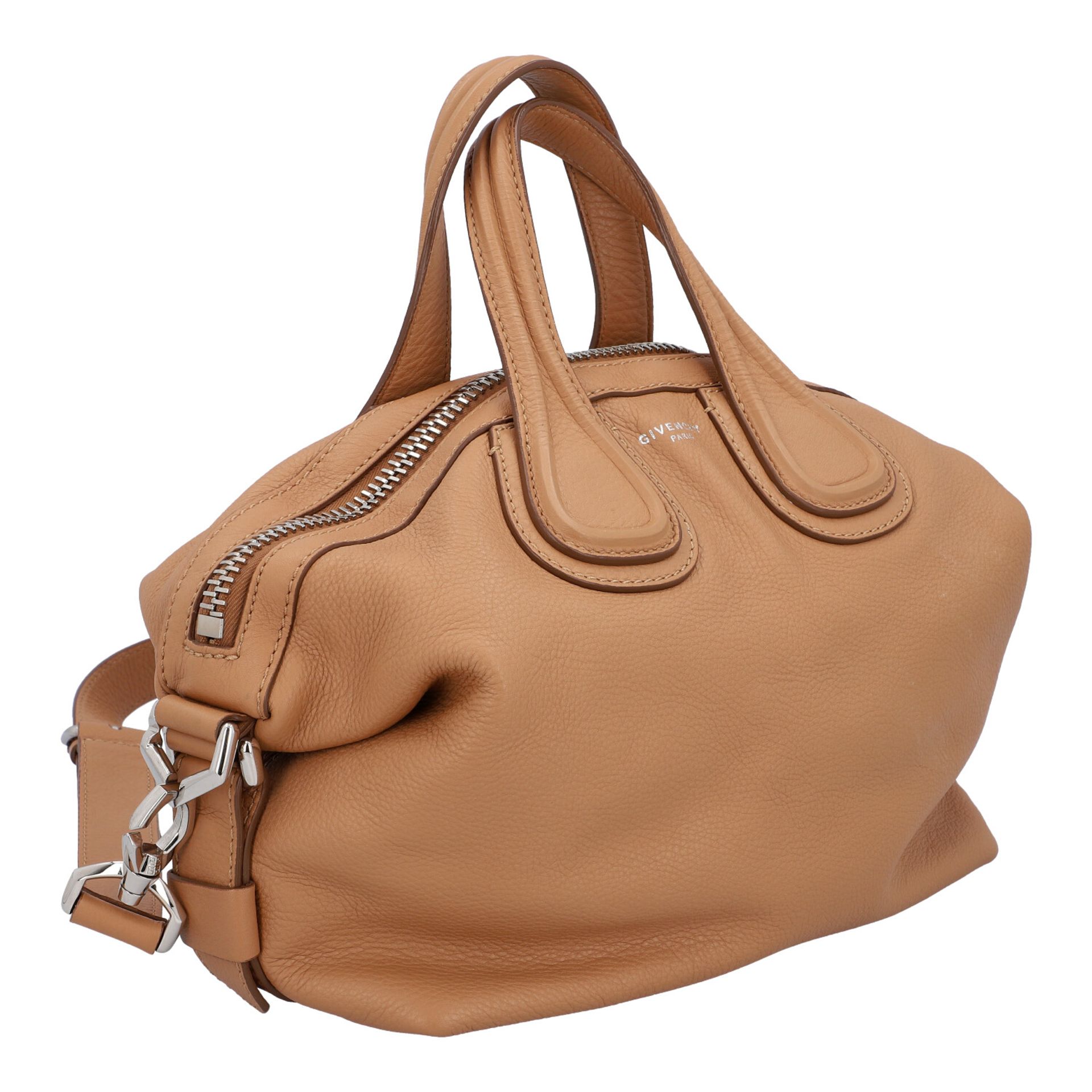 GIVENCHY Handtasche "NIGHTINGALE".Tote Bag in Beige mit silberfarbener Hardware, dekor - Bild 2 aus 8