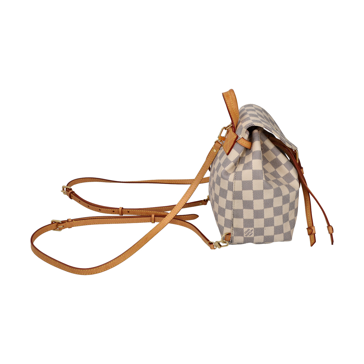 LOUIS VUITTON Rucksack "SPERONE BB", Koll. 2017.Akt. NP.: 1.460,-€. Damier Azur Seri - Image 3 of 8