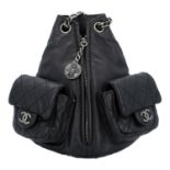 CHANEL Mini-Rucksack "BACKPACK IS BACK", Koll. 2012-2013.Kleinformatiger Rucksack aus