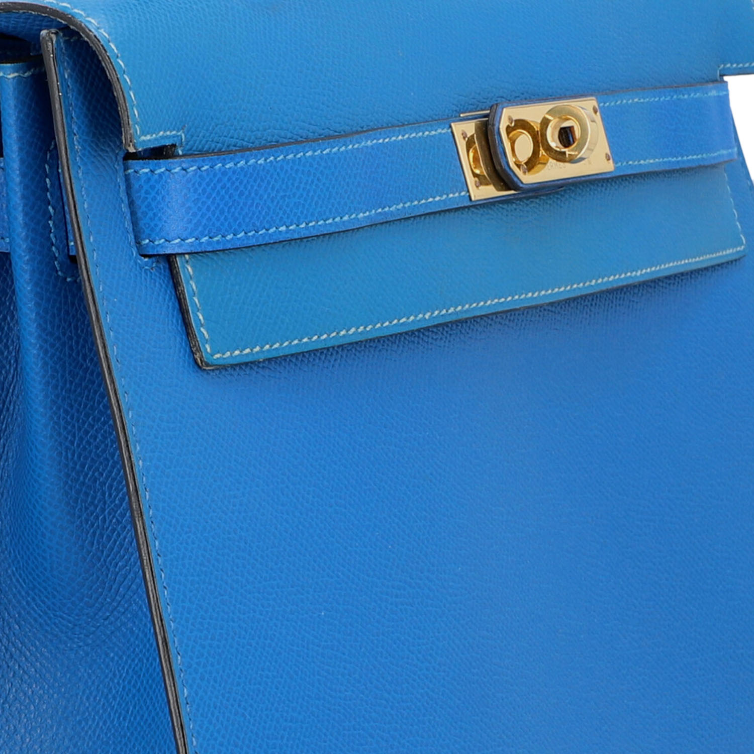 HERMÈS VINTAGE Henkeltasche "KELLY BAG 32 Sellier", Koll.: 1999, NP.: 8.000,-€.Epso - Image 8 of 9