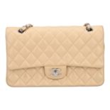 CHANEL Umhängetasche "DOUBLE FLAP BAG MEDIUM", Koll. 2010/2011.Akt. NP.: 6.050,-€.