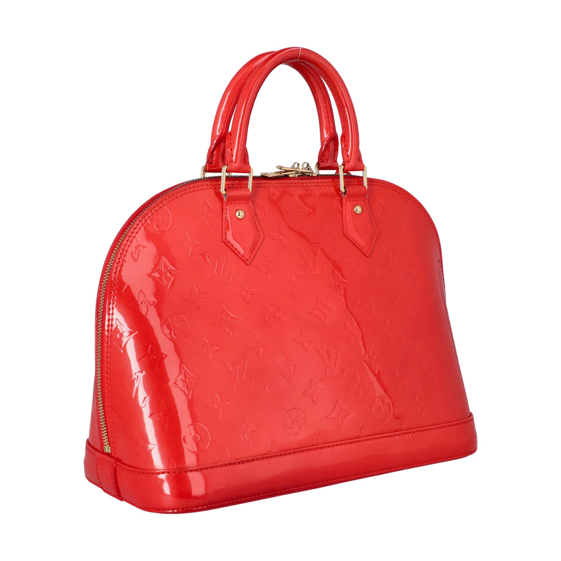 LOUIS VUITTON Handtasche "ALMA", Koll. 2012.Akt. NP.: 1.890,-€. Monogram Vernis Lede - Bild 2 aus 8