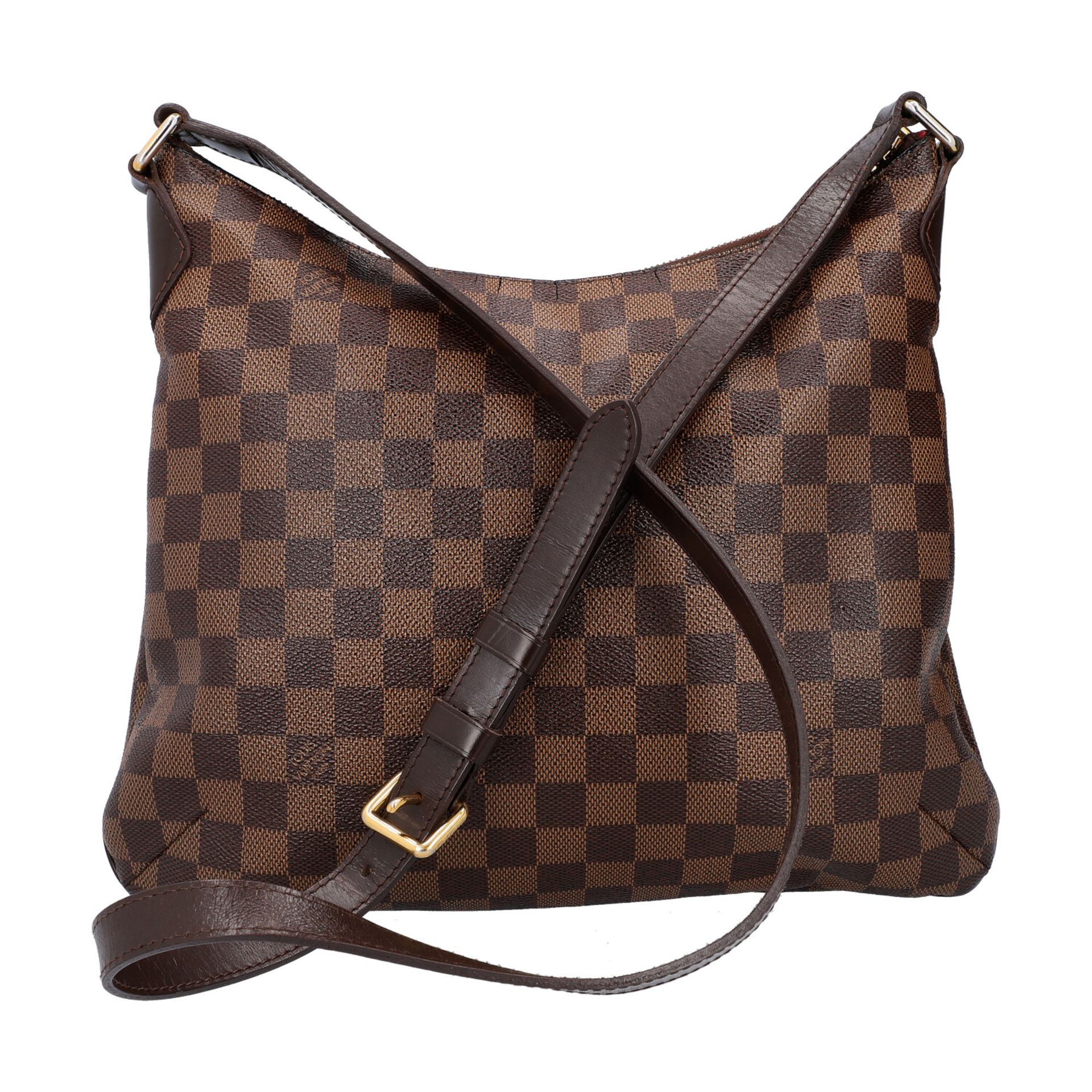 LOUIS VUITTON Umhängetasche "BLOOMSBURY PM", Koll. 2010. Damier Ebene Canvas Serie mi - Image 4 of 8