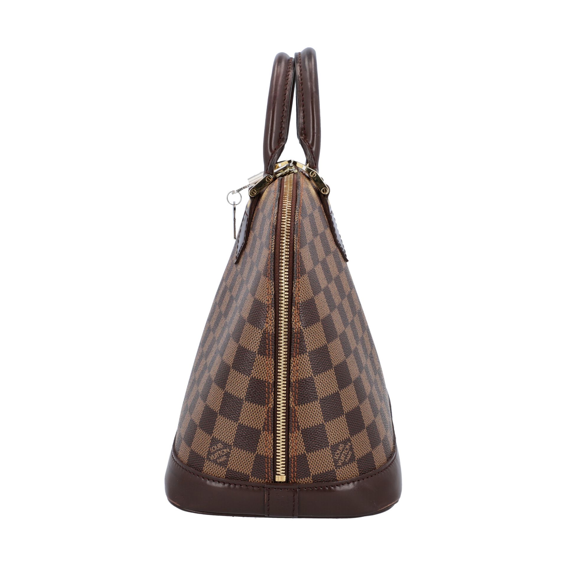 LOUIS VUITTON Handtasche "ALMA PM", Koll. 2004. Akt. NP.: 1.250,-€. Damier Ebene Can - Image 3 of 8