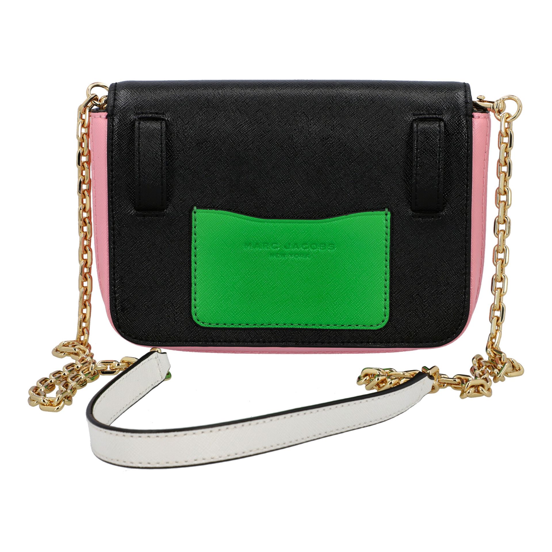 MARC JACOBS Umhängtasche "SNAPSHOT". NP. ca.: 330,-€. Leder mit Farbmix und goldfar - Image 4 of 8