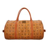 MCM VINTAGE Weekender "TRAVELER 50", akt. NP.: 1.195,-€. Visetos Leder Serie in Cogn