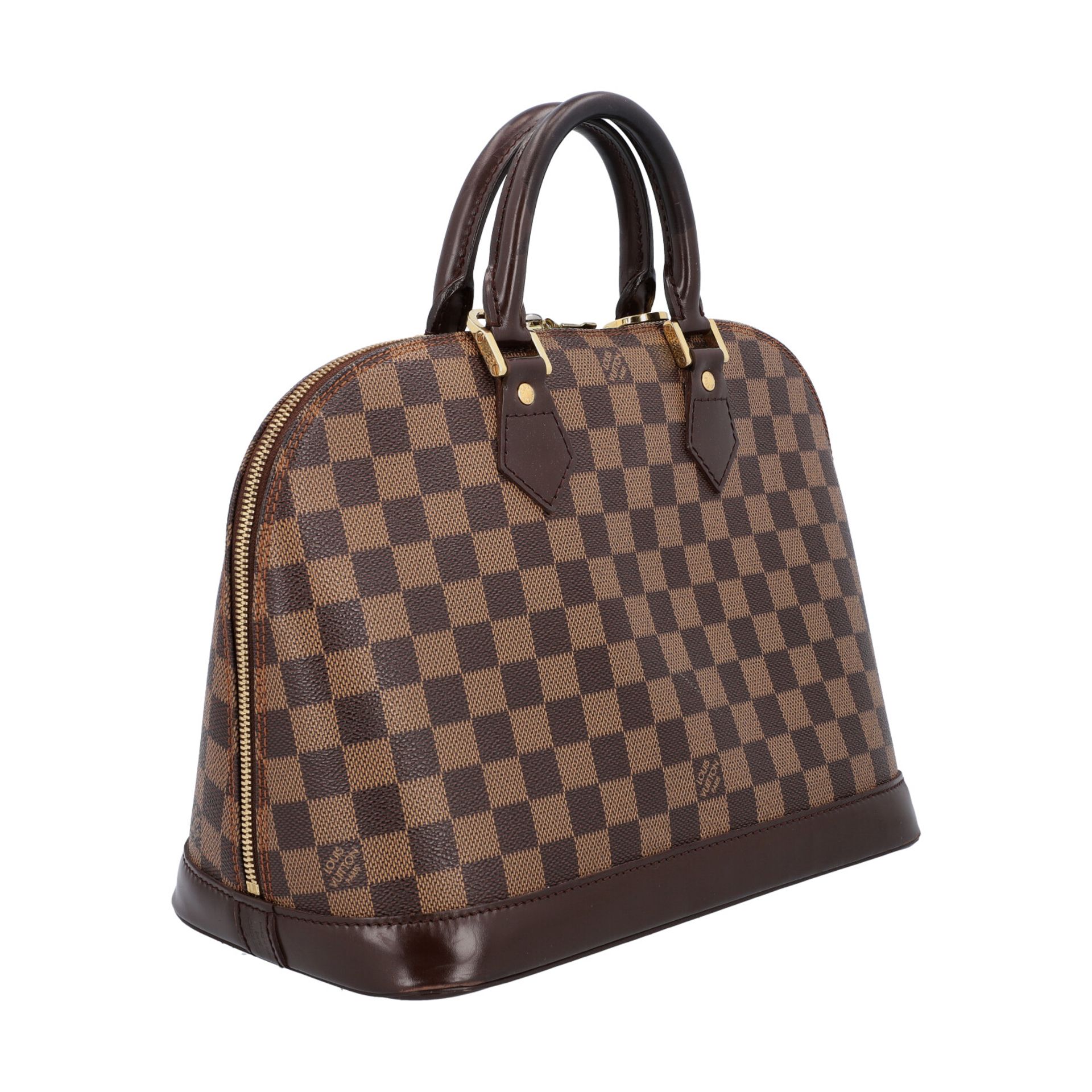 LOUIS VUITTON Handtasche "ALMA PM", Koll. 2004. Akt. NP.: 1.250,-€. Damier Ebene Can - Image 2 of 8