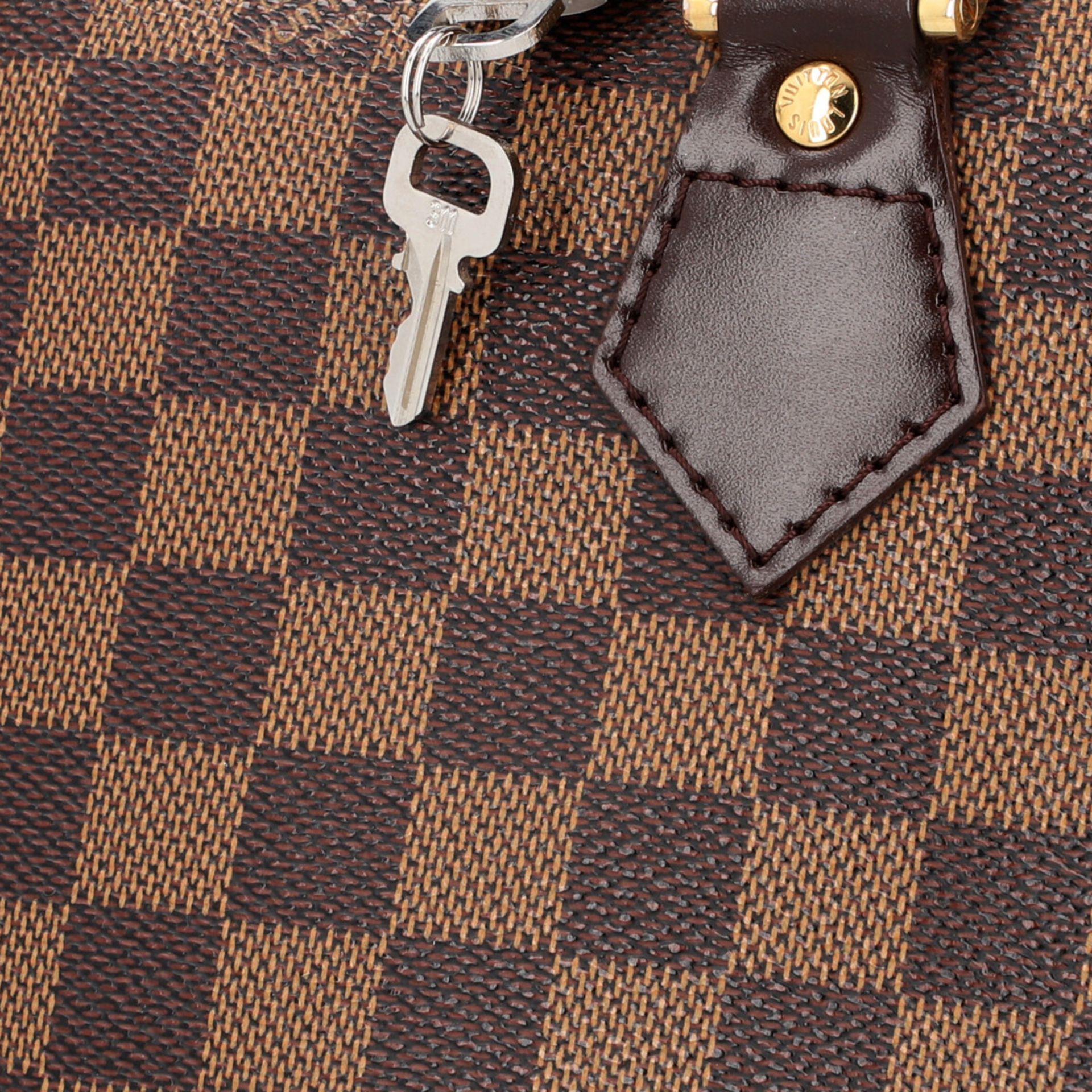 LOUIS VUITTON Handtasche "ALMA PM", Koll. 2004. Akt. NP.: 1.250,-€. Damier Ebene Can - Image 7 of 8