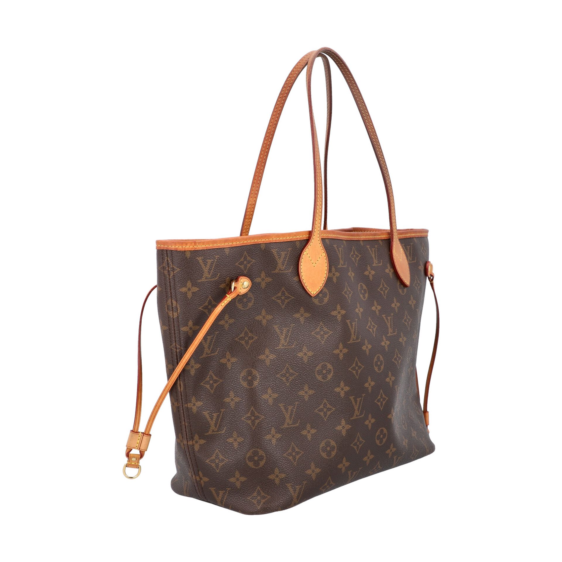 LOUIS VUITTON Shopper "NEVERFULL MM", Koll.: 2011, akt. NP.: 1.150,-€. Monogram Canv - Image 2 of 8