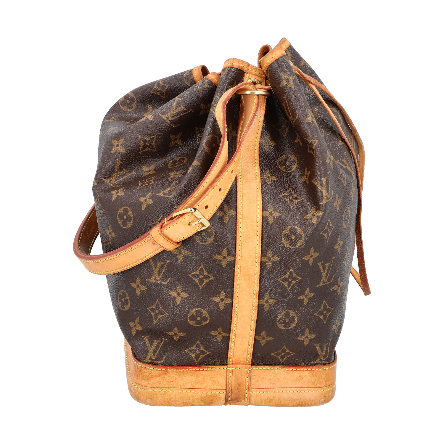 LOUIS VUITTON Beuteltasche "NOÉ", Koll.: 2006, akt. NP.: 1.240,-€. Monogram Canvas - Image 3 of 8