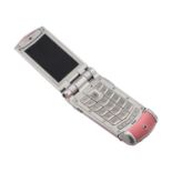 VERTU Handy "CONSTELLATION AYXTA ROSÉ", NP. ca.: 6.350,-€. Edelstahl, partiell bez