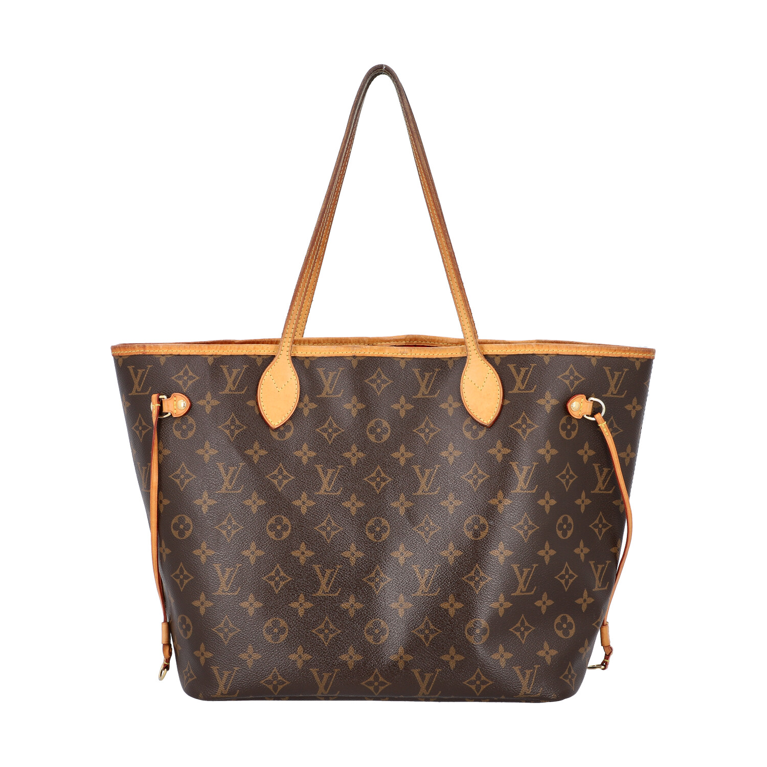 LOUIS VUITTON Shoppertasche "NEVERFULL MM", Koll. 2014. Akt. NP.: 1150,-€. Monogram - Image 4 of 8