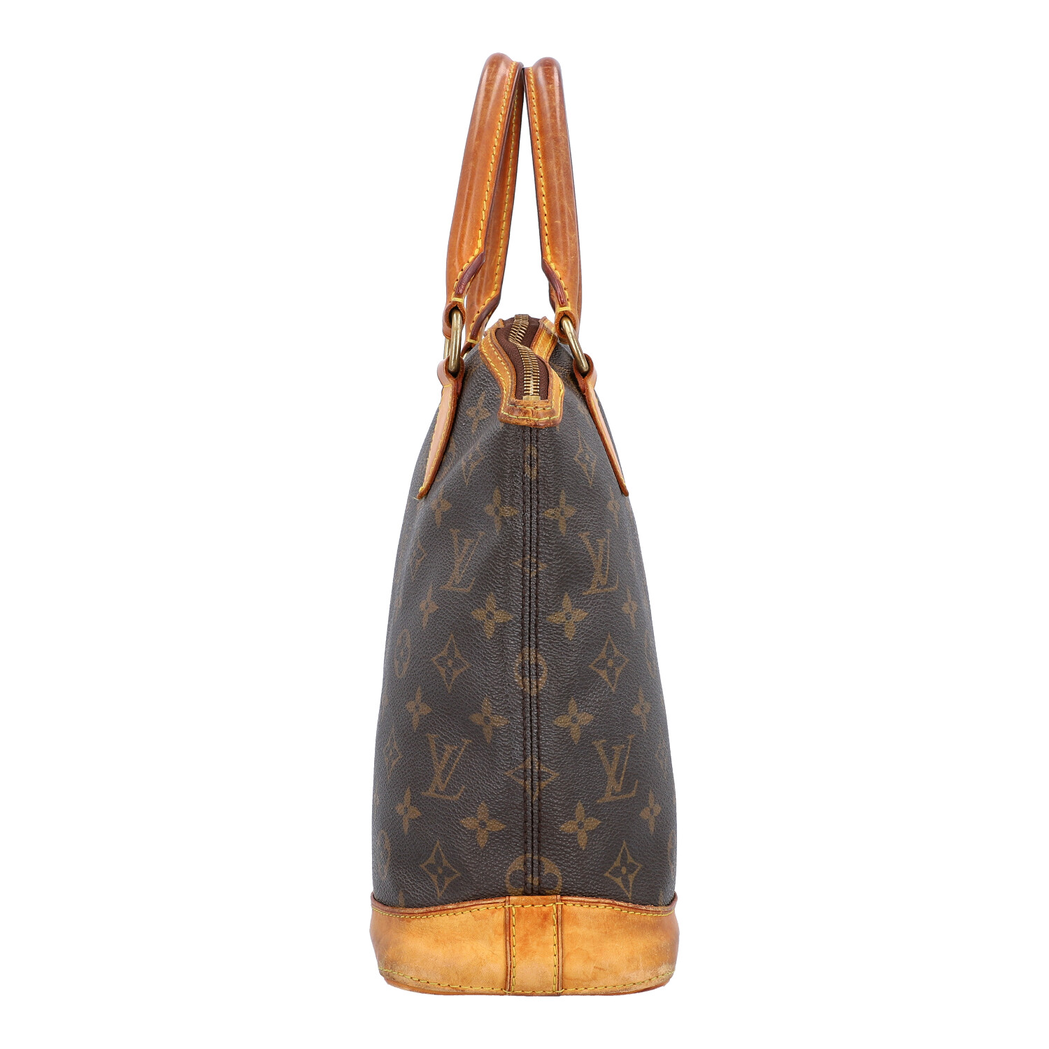 LOUIS VUITTON Handtasche "LOCK IT VERTICAL PM", Koll. 2006. Monogram Canvas Serie mit - Image 3 of 8