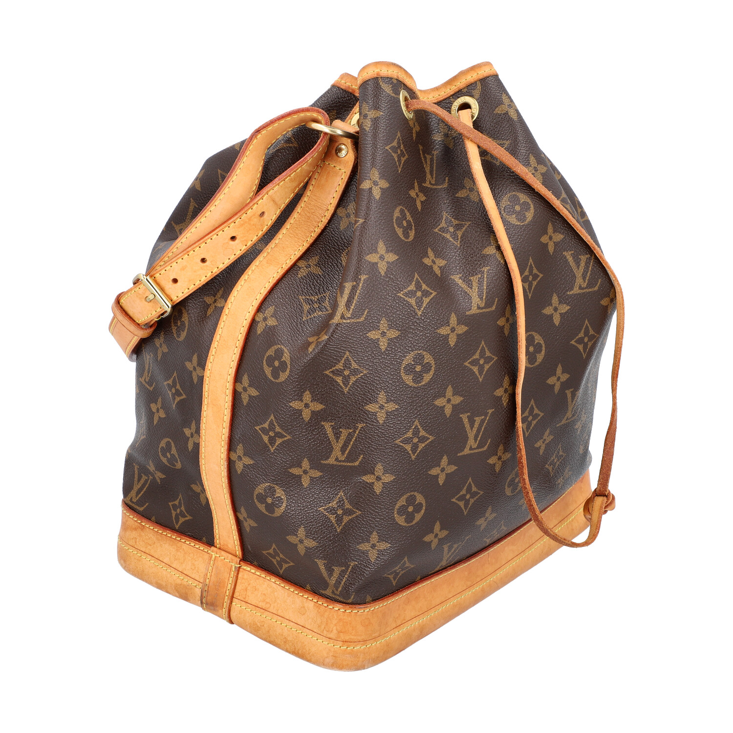 LOUIS VUITTON Beuteltasche "NOÉ", Koll.: 2006, akt. NP.: 1.240,-€. Monogram Canvas - Image 2 of 8