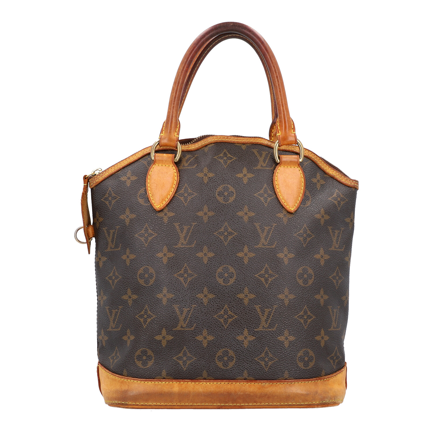 LOUIS VUITTON Handtasche "LOCK IT VERTICAL PM", Koll. 2006. Monogram Canvas Serie mit - Image 4 of 8