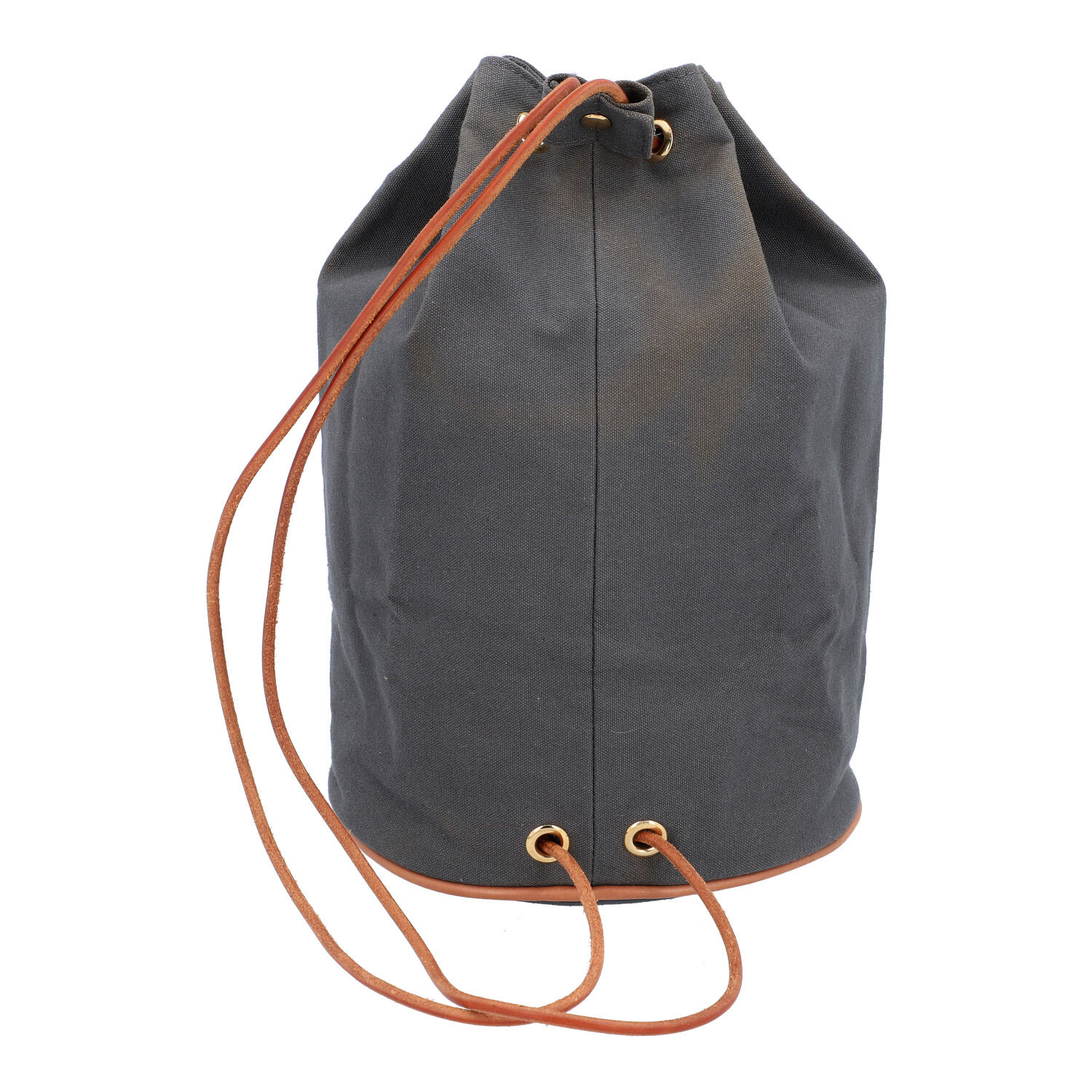 HERMÈS Beuteltasche "POLOCHON MIMILE CANVAS BACKPACK". Beuteltasche aus Baumwolle in - Image 4 of 6