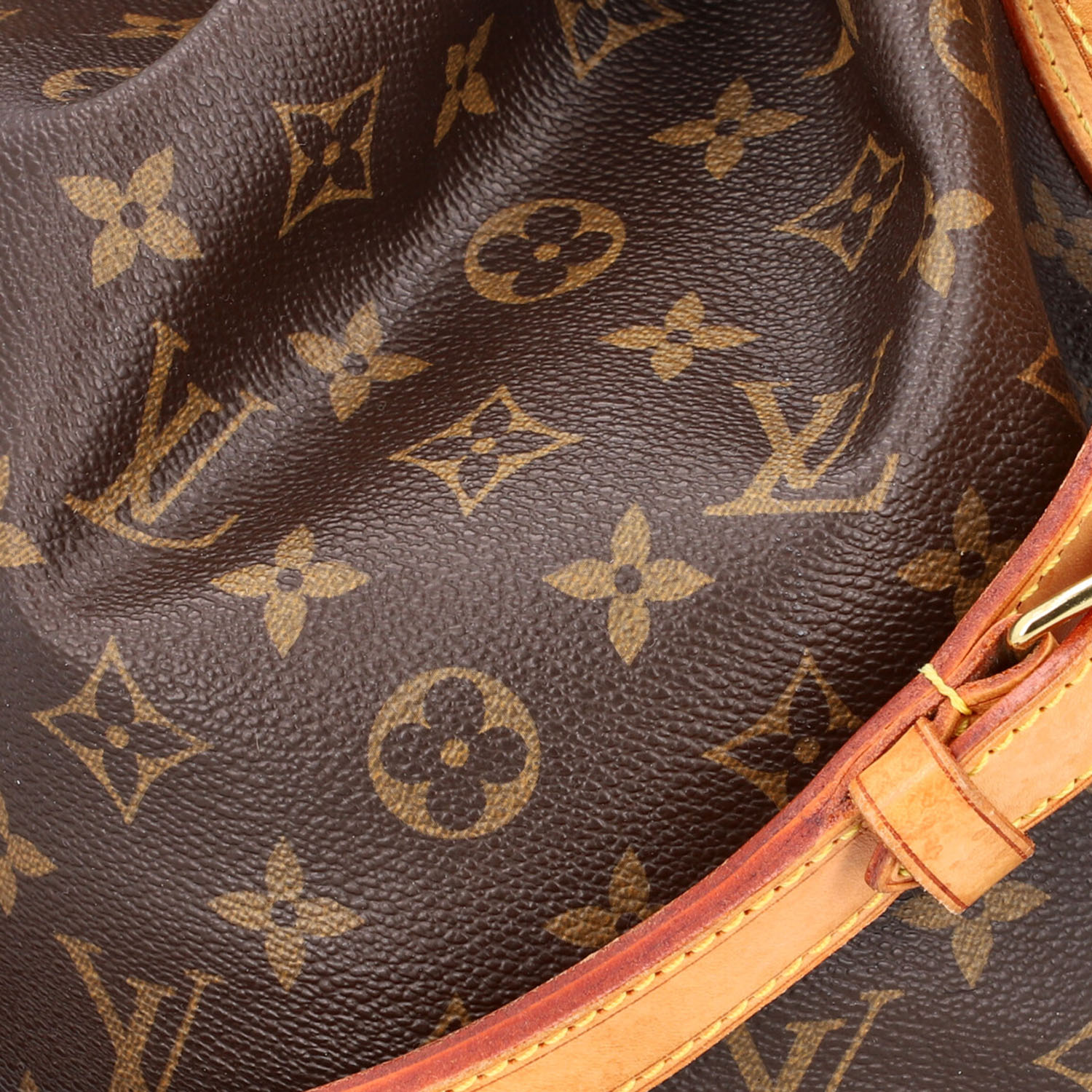 LOUIS VUITTON Beuteltasche "NOÉ", Koll.: 2006, akt. NP.: 1.240,-€. Monogram Canvas - Image 7 of 8