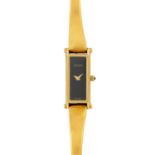 GUCCI VINTAGE Armbanduhr, "1500 042405", NP.: 950 DM. Goldfarbenes Modell aus Edelstah