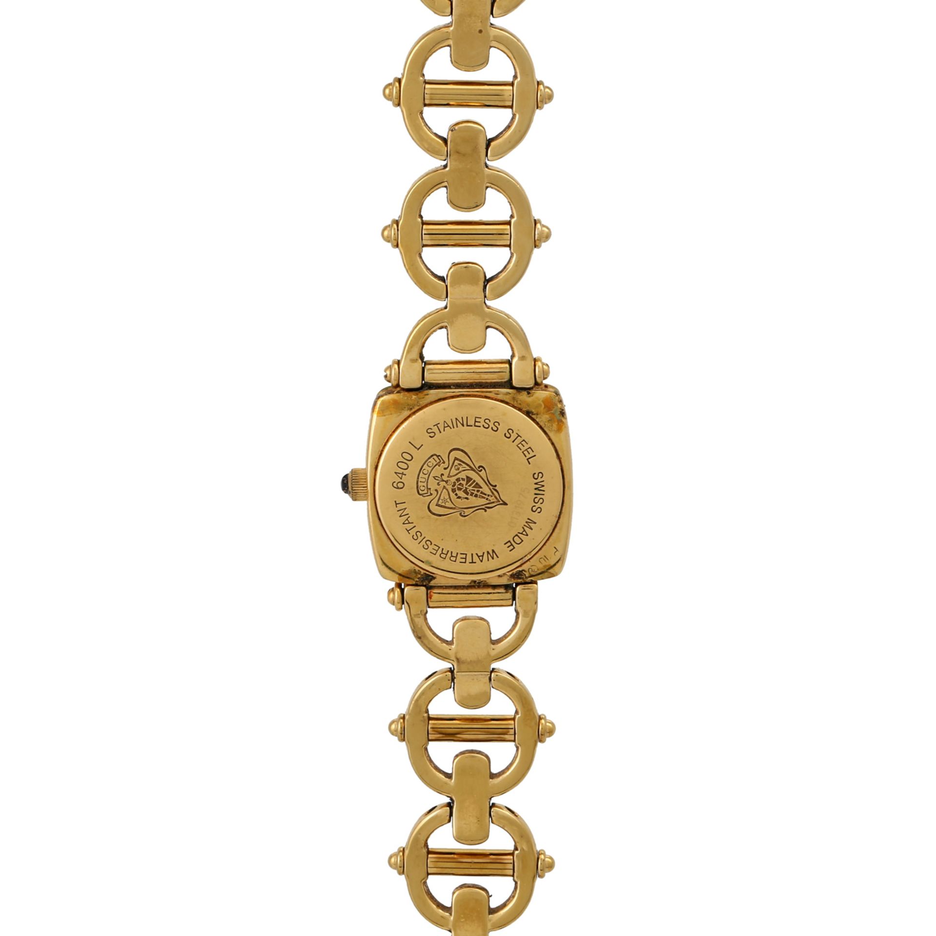 GUCCI VINTAGE Armbanduhr "6400 L". - Image 2 of 4