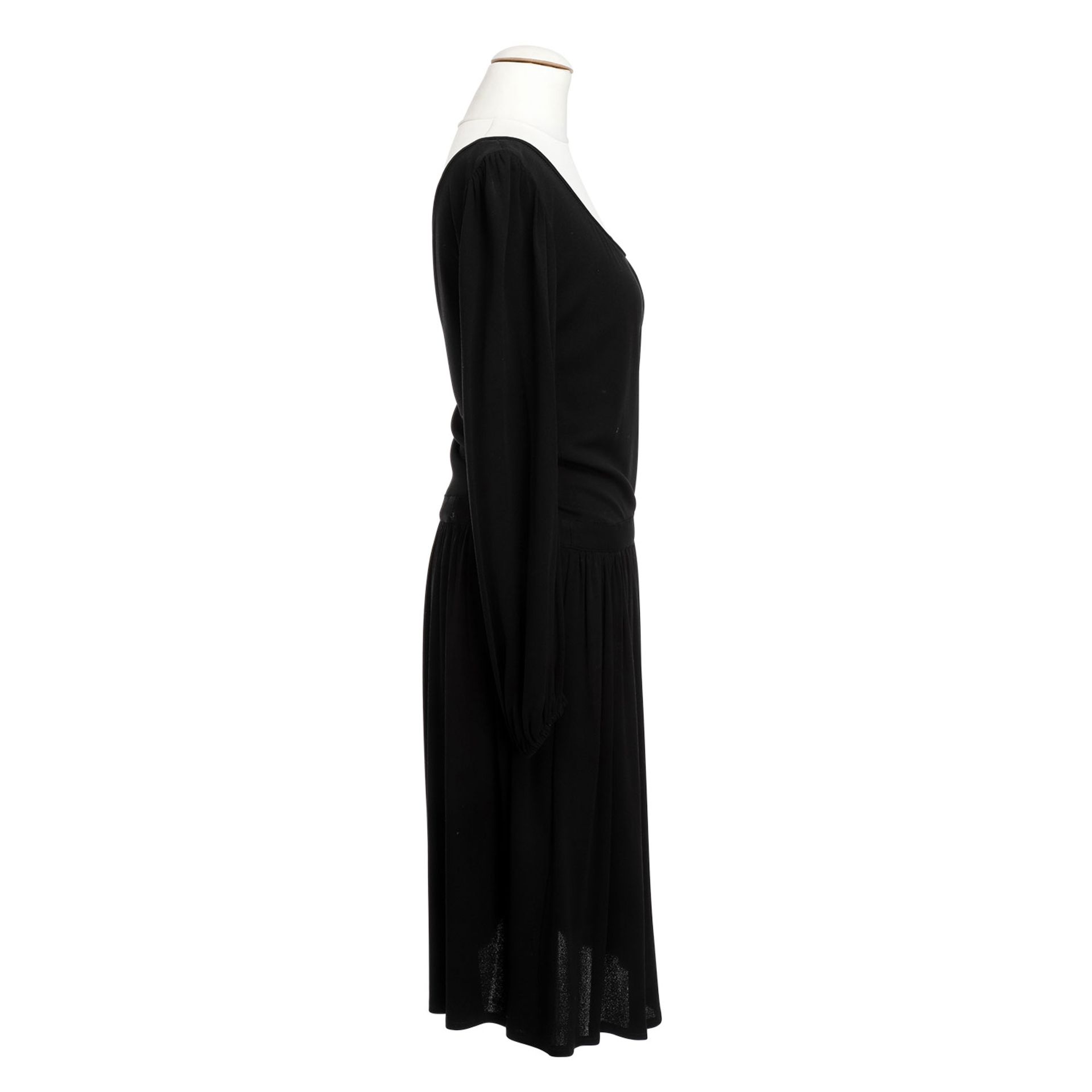 YVES SAINT LAURENT VINTAGE Kleid, Gr. 38. - Image 3 of 4