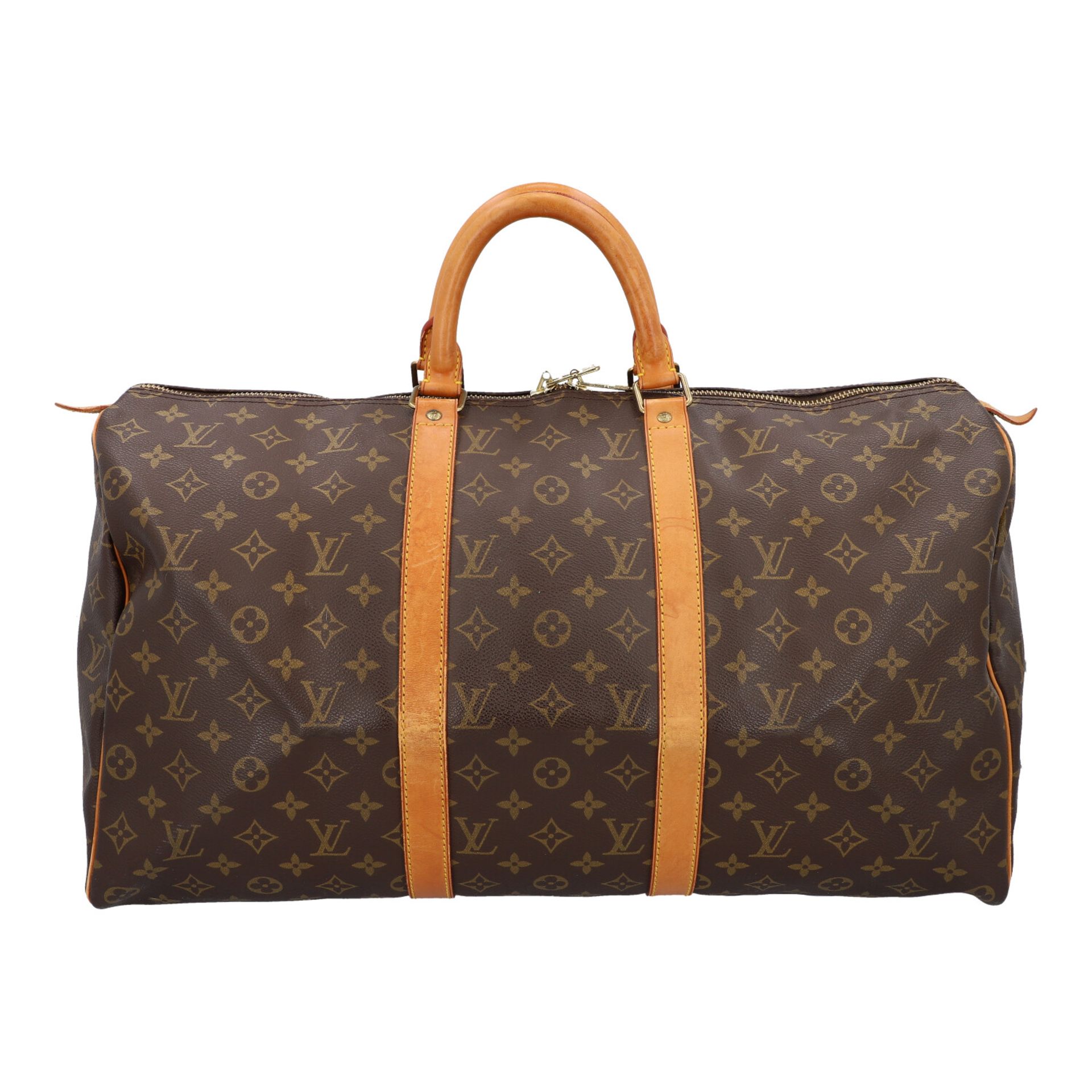 LOUIS VUITTON Weekender "KEEPALL 50", Koll.: 1992.