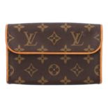 LOUIS VUITTON Bauchtasche "FLORENTINE", Koll.: 2004, NP.: ca. 400,-€, Gr. XS.