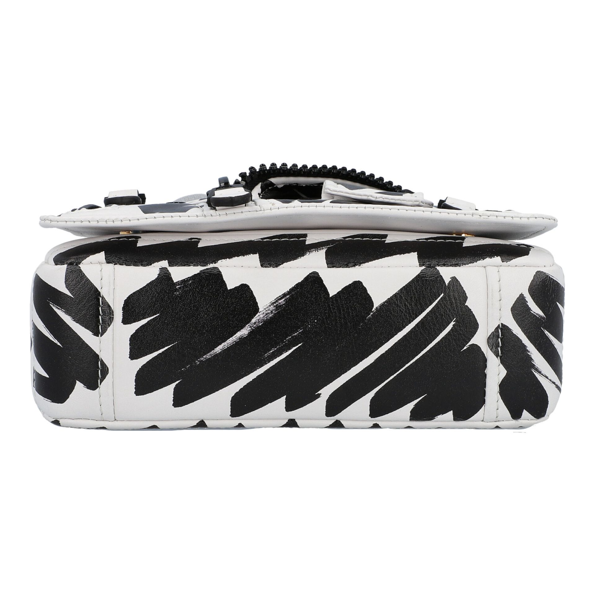 MOSCHINO Handtasche "BRUSHSTROKE BIKERBAG", akt. NP.: 1.295,-€. - Image 5 of 8