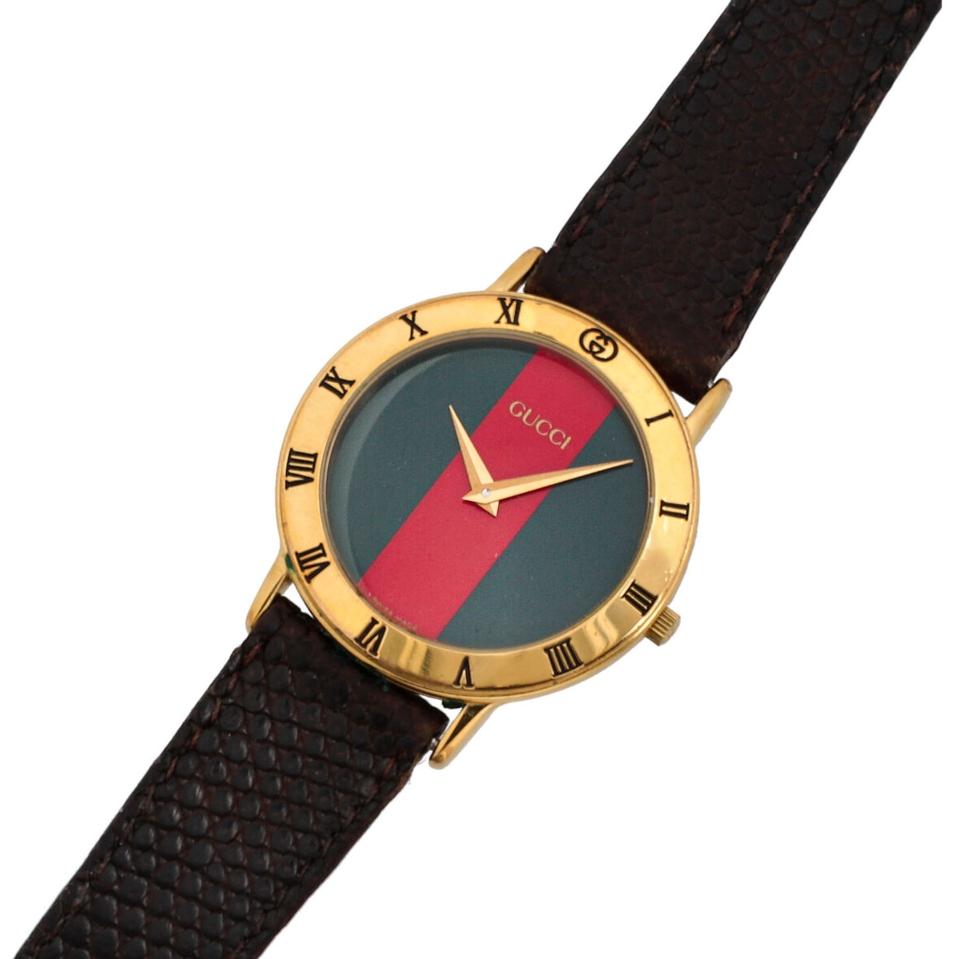 GUCCI VINTAGE Armbanduhr "3000.2.M". - Image 3 of 5