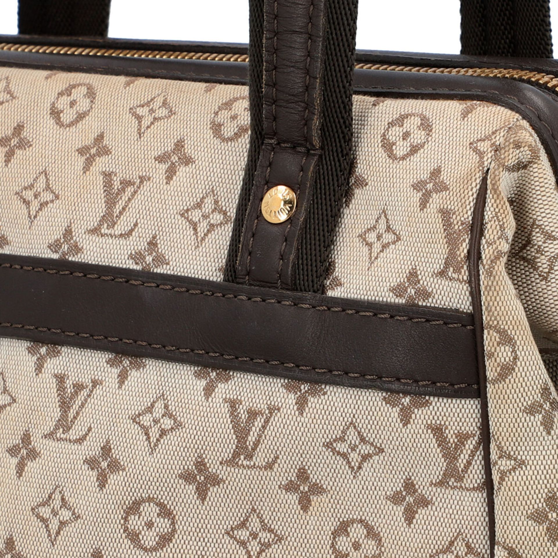 LOUIS VUITTON Henkeltasche "JOSEPHINE", Koll.: 2001. - Bild 7 aus 8