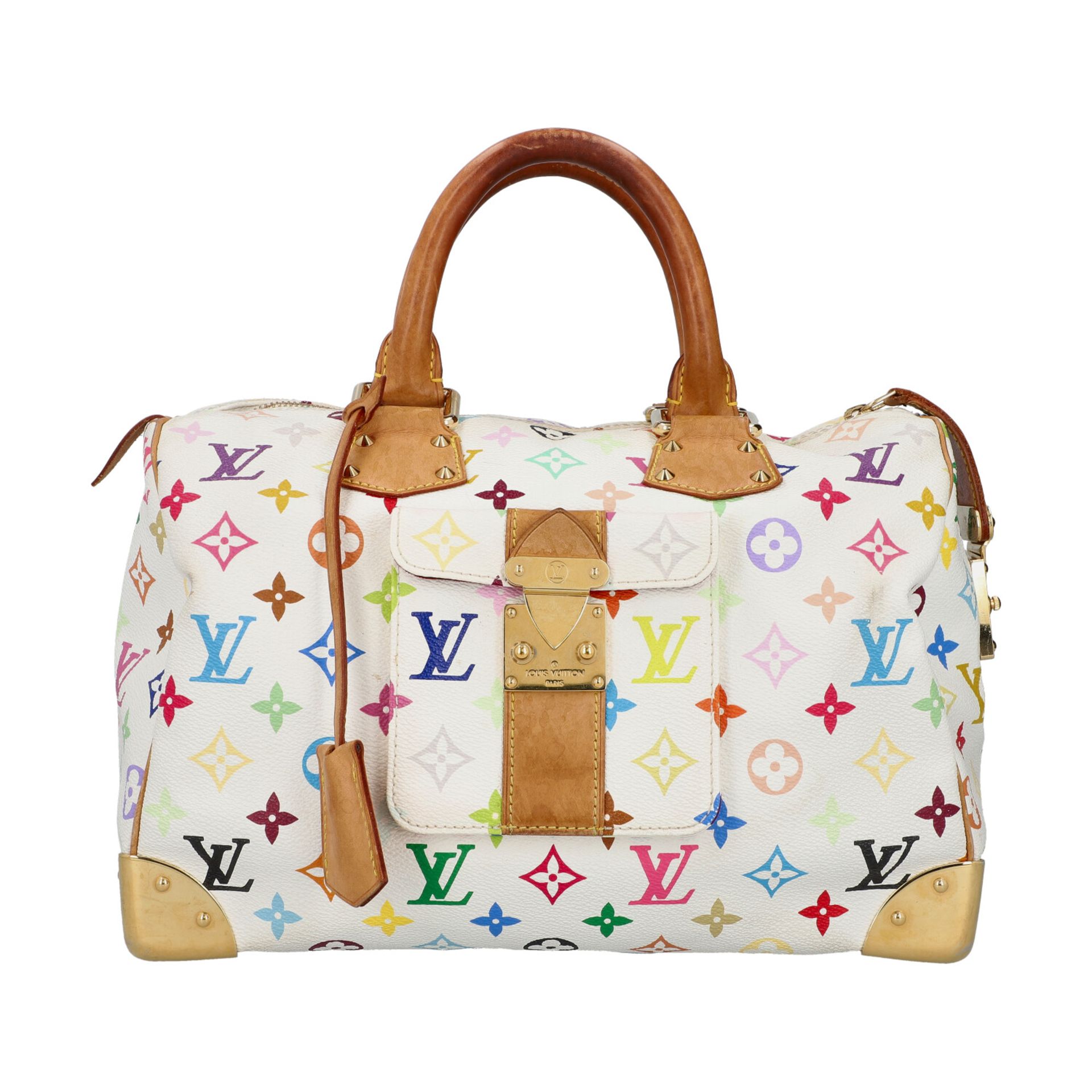 LOUIS VUITTON Handtasche "SPEEDY 30" Koll. 2005.