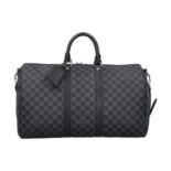 LOUIS VUITTON Weekender "KEEPALL 45", Koll. 2020.