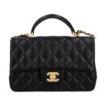 CHANEL Handtasche "MINIPATTENTASCHE MIT GRIFF - RECTANGULAR - TOP HANDLE", Koll. 2021.