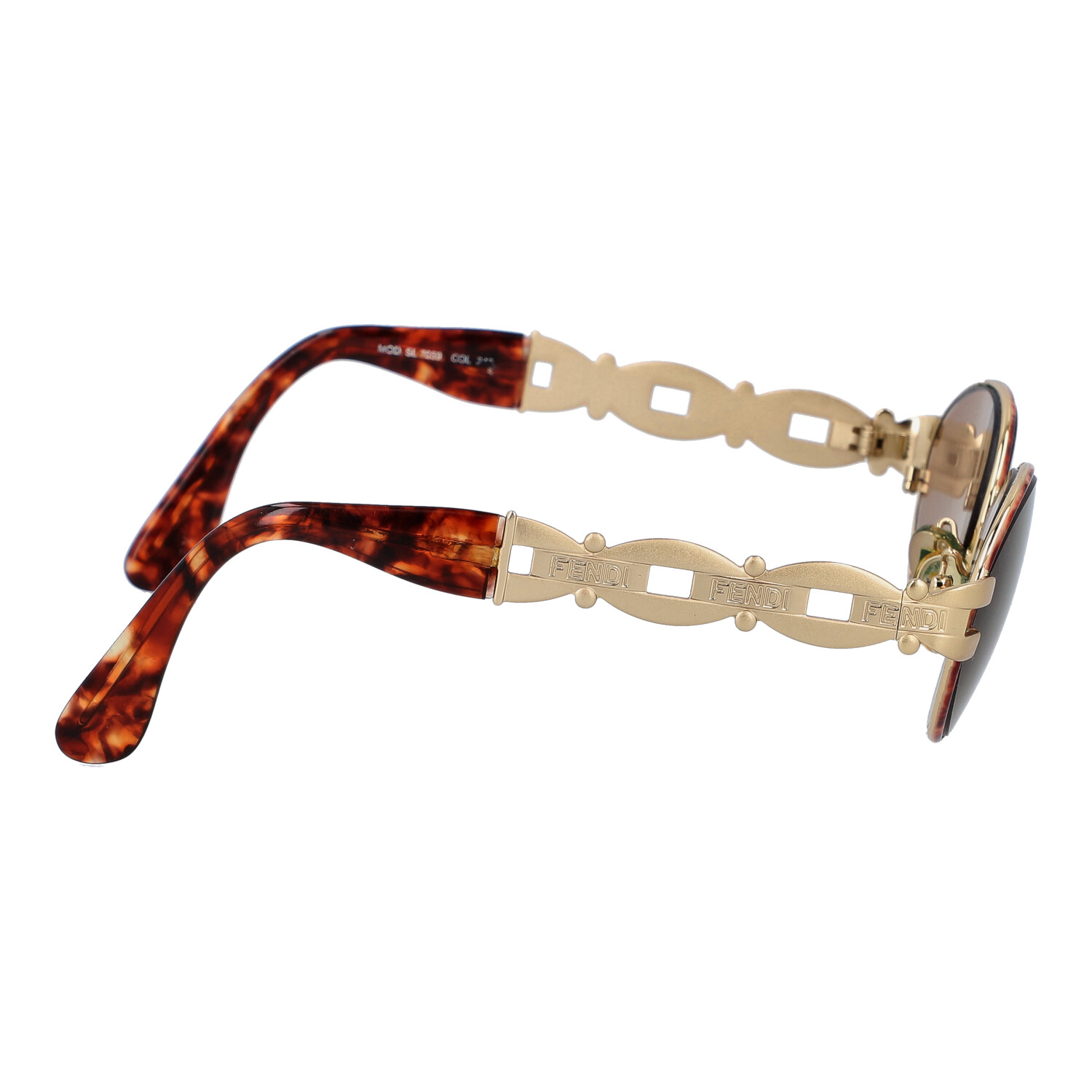 FENDI VINTAGE Sonnenbrille "MOD. SL 7059". - Image 3 of 4