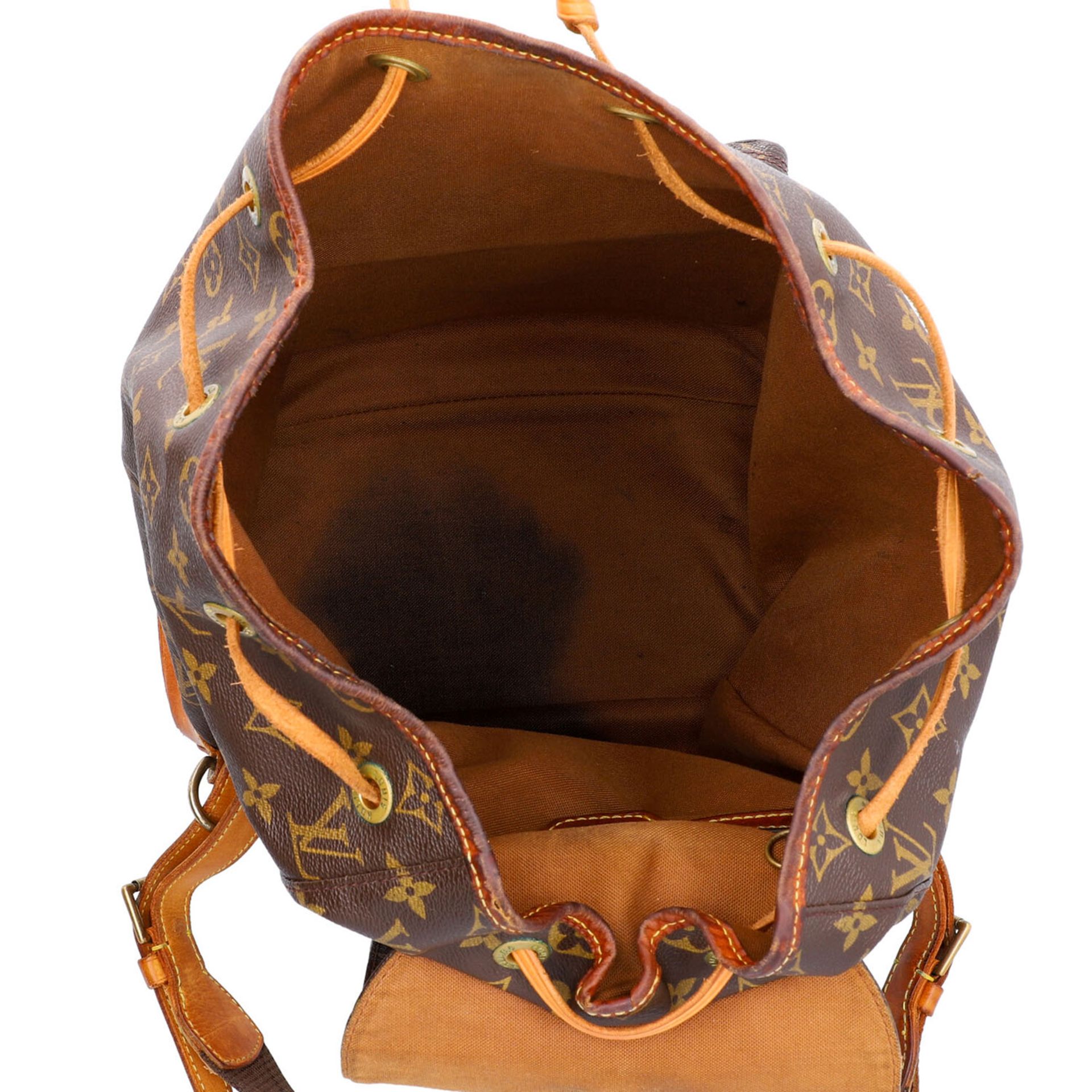 LOUIS VUITTON VINTAGE Rucksack "MONTSOURIS", Koll. 1996. - Image 6 of 8