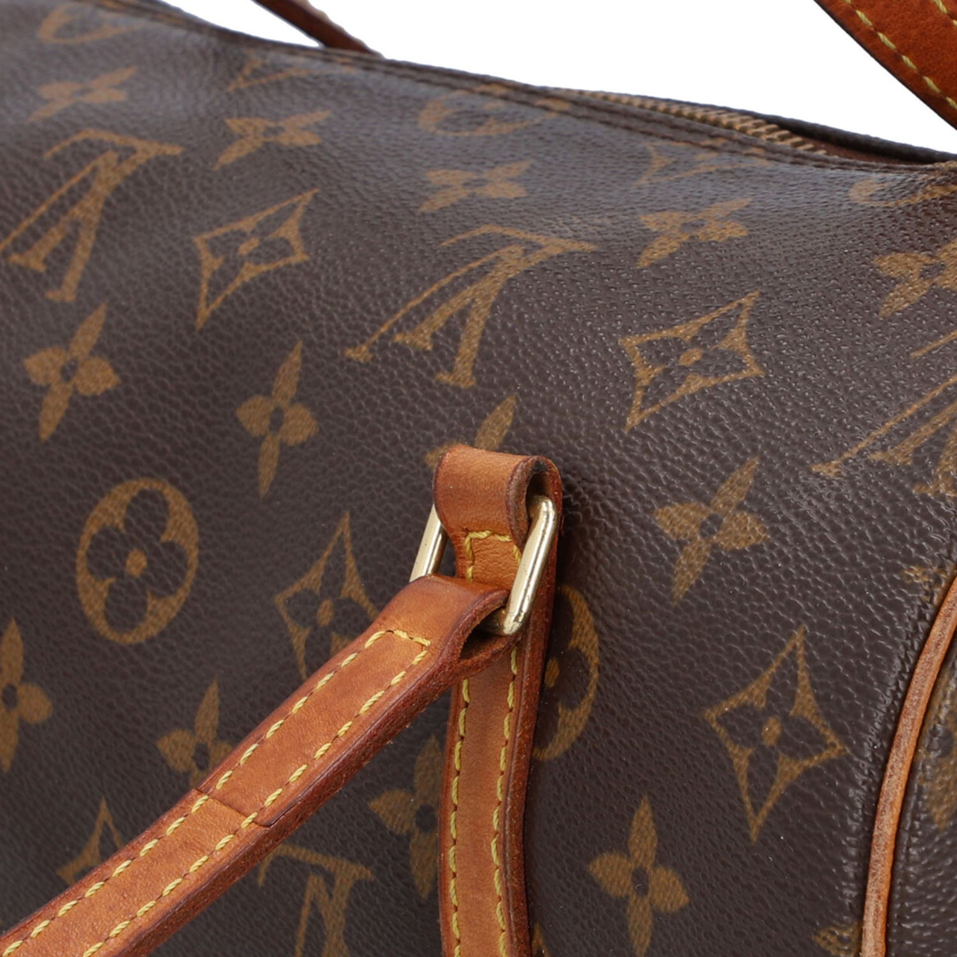 LOUIS VUITTON Henkeltasche "PAPILLON", Koll.: 2003, letzter LP.: 375,-€. - Bild 7 aus 7